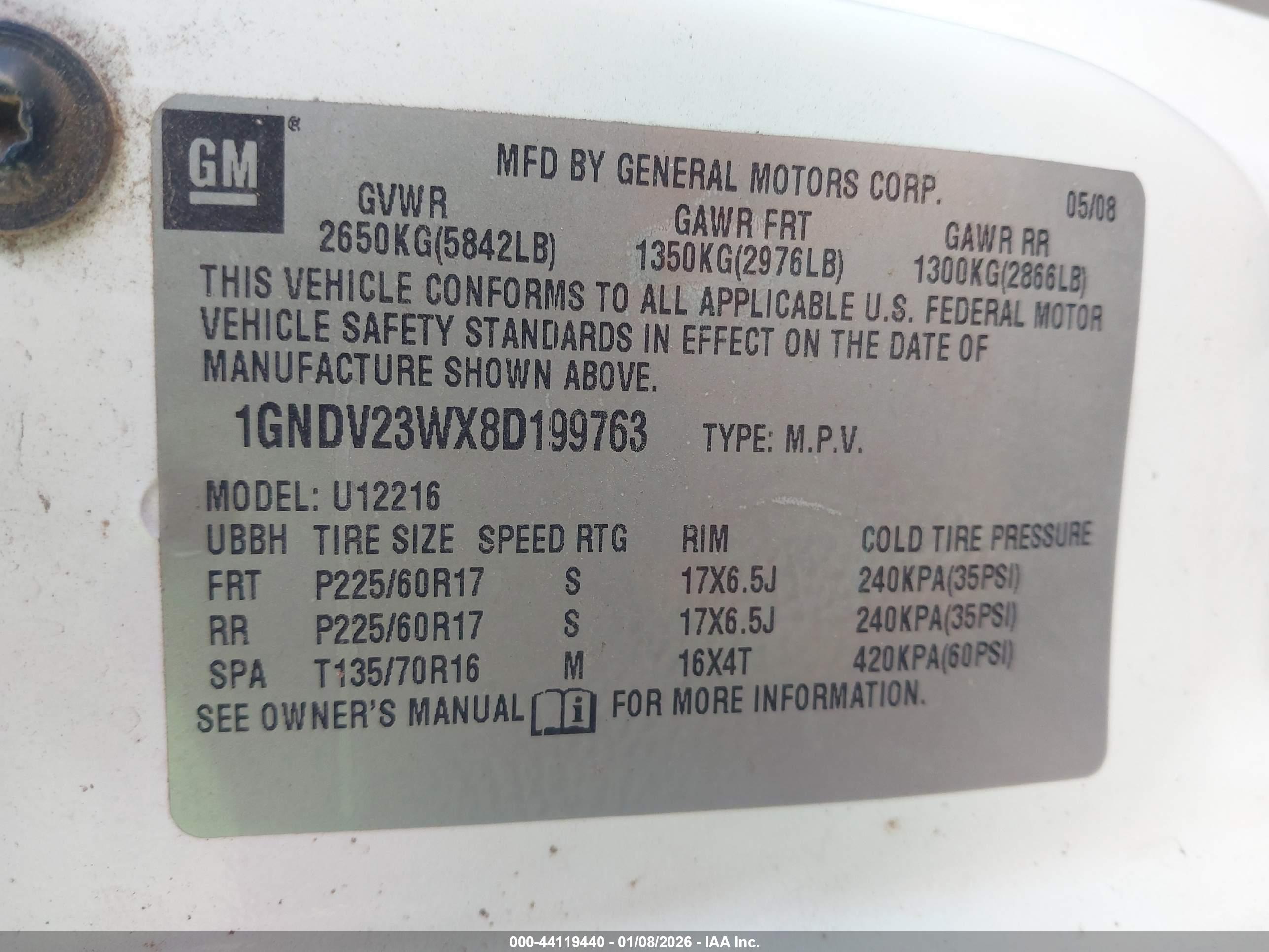 CHEVROLET UPLANDER image 9