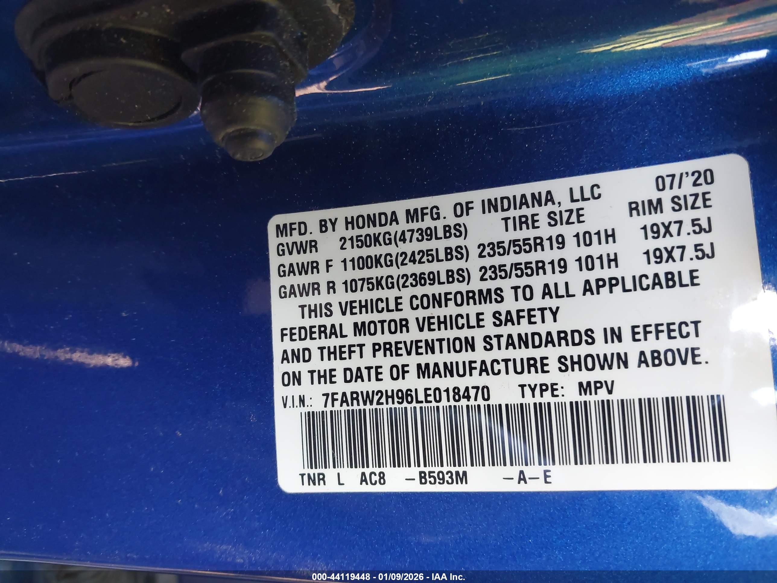 HONDA CR-V image 9