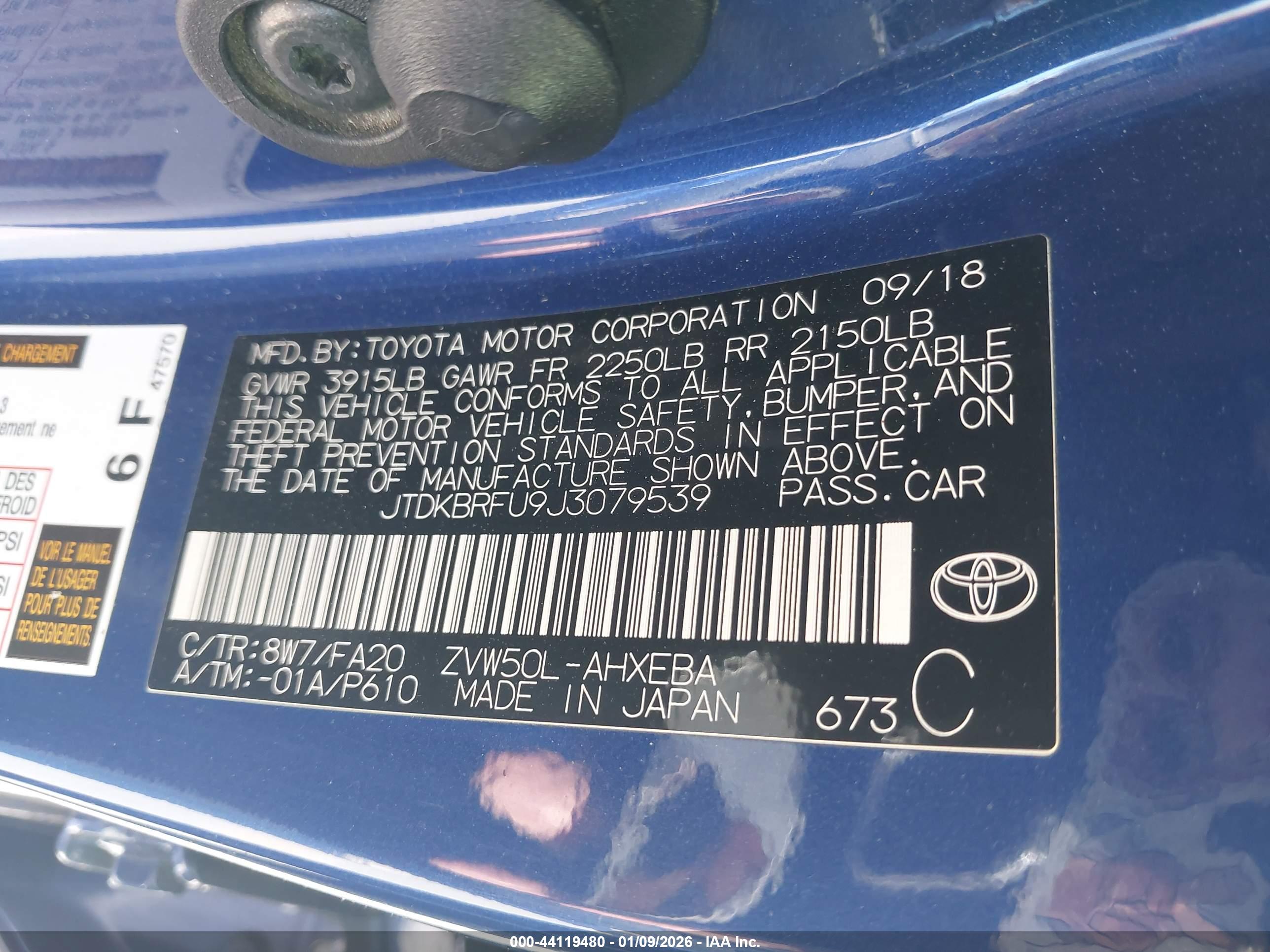 TOYOTA PRIUS image 9