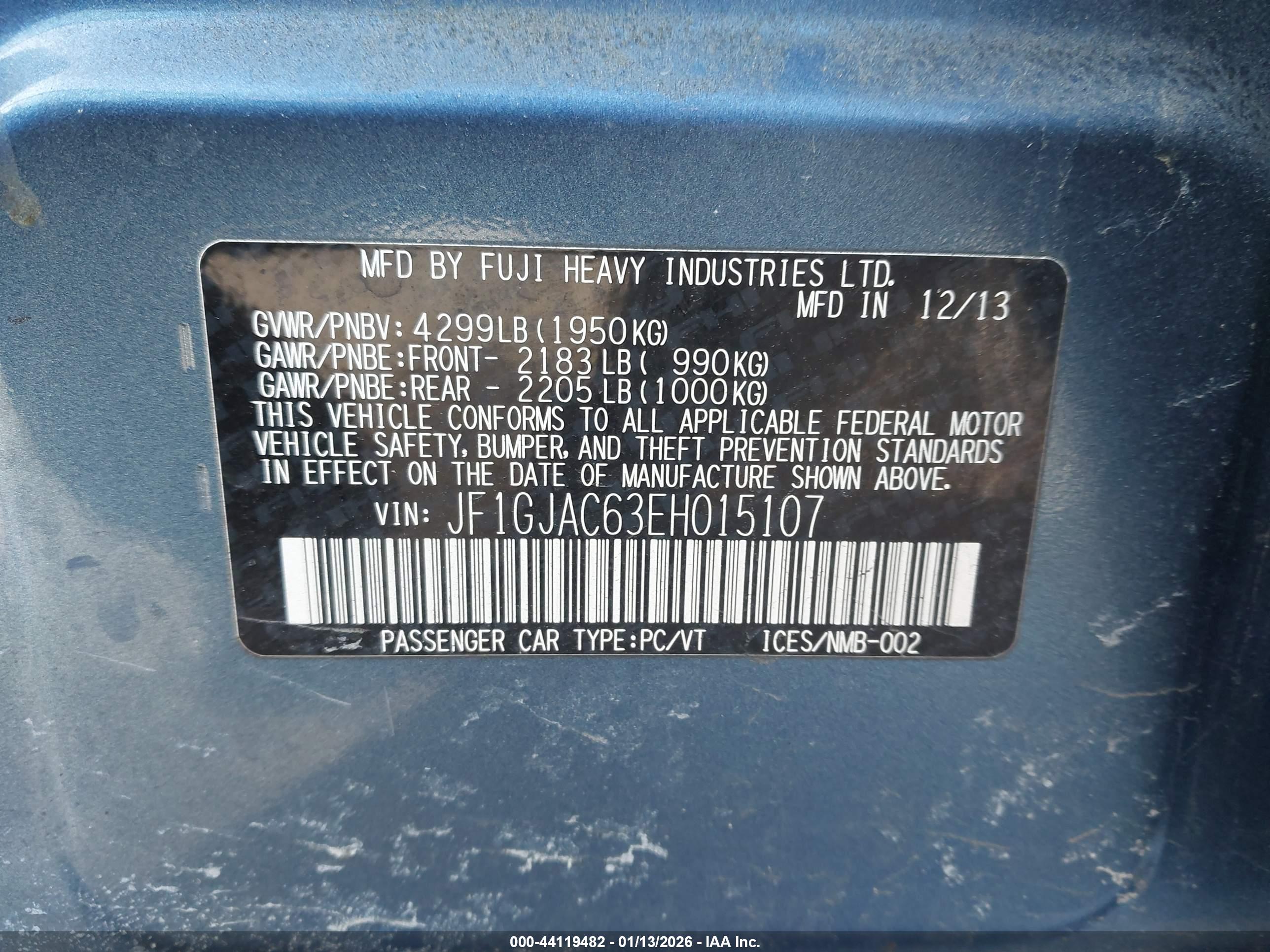 SUBARU IMPREZA image 9