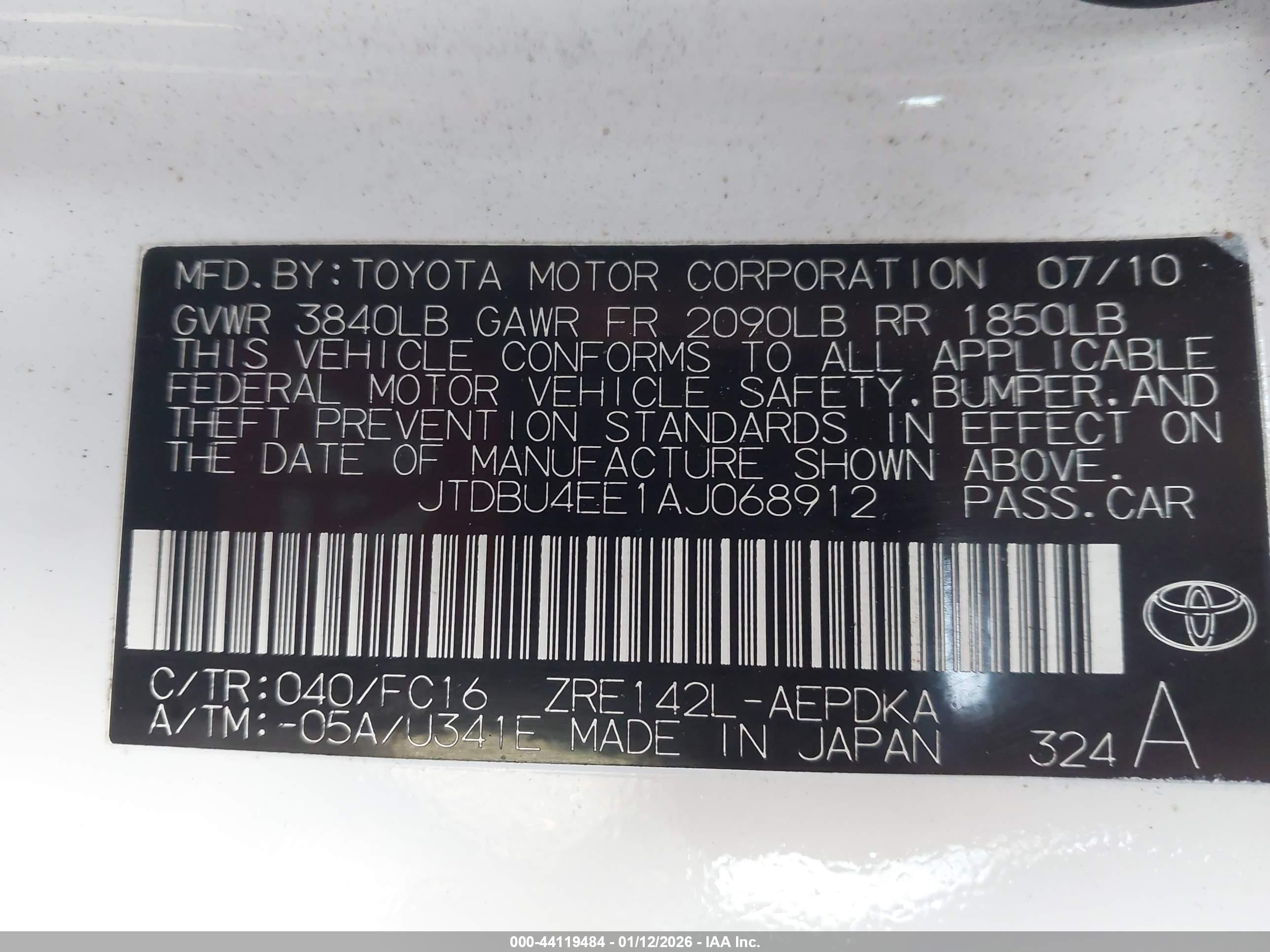 TOYOTA COROLLA image 9