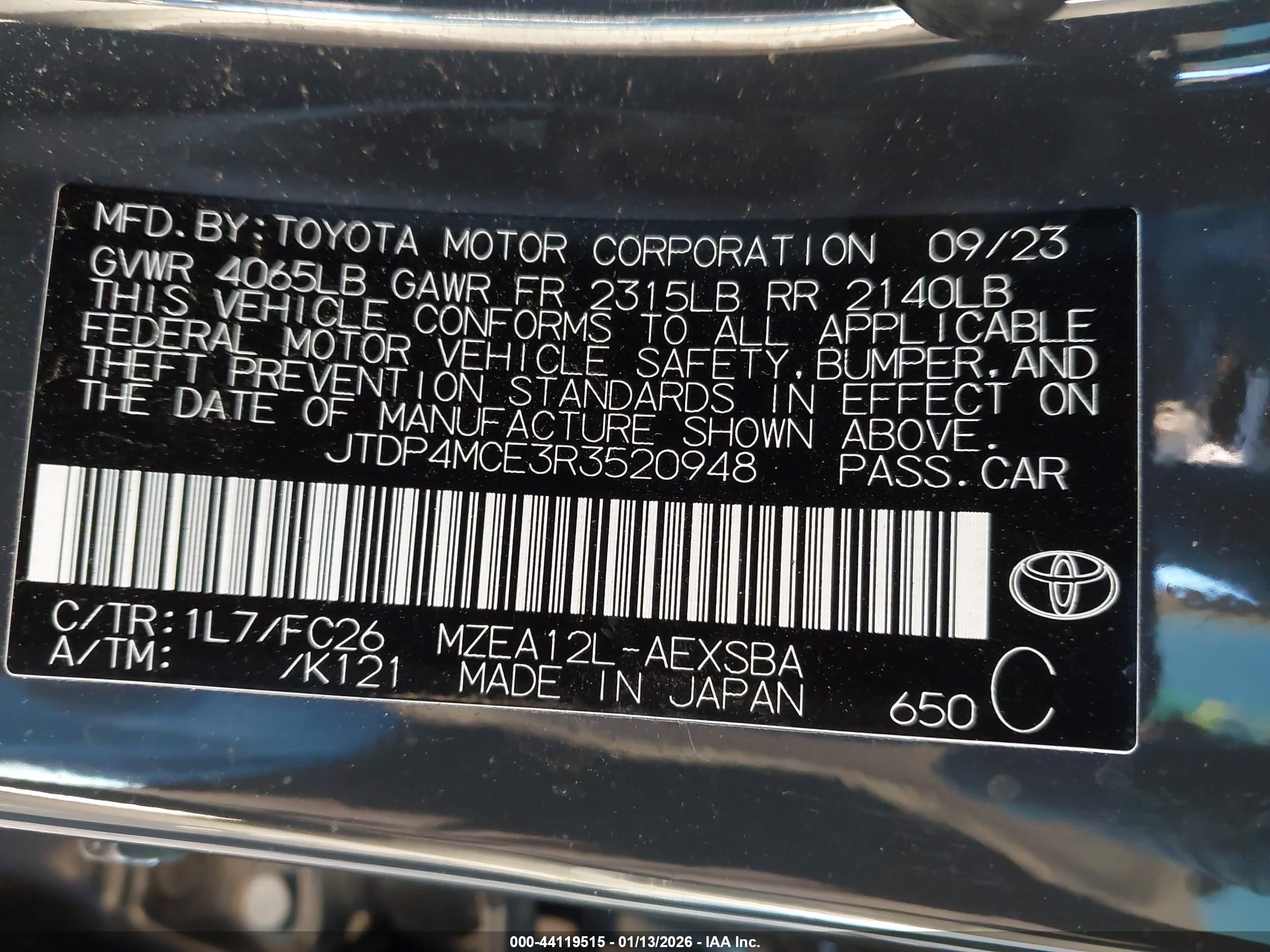 TOYOTA COROLLA image 9