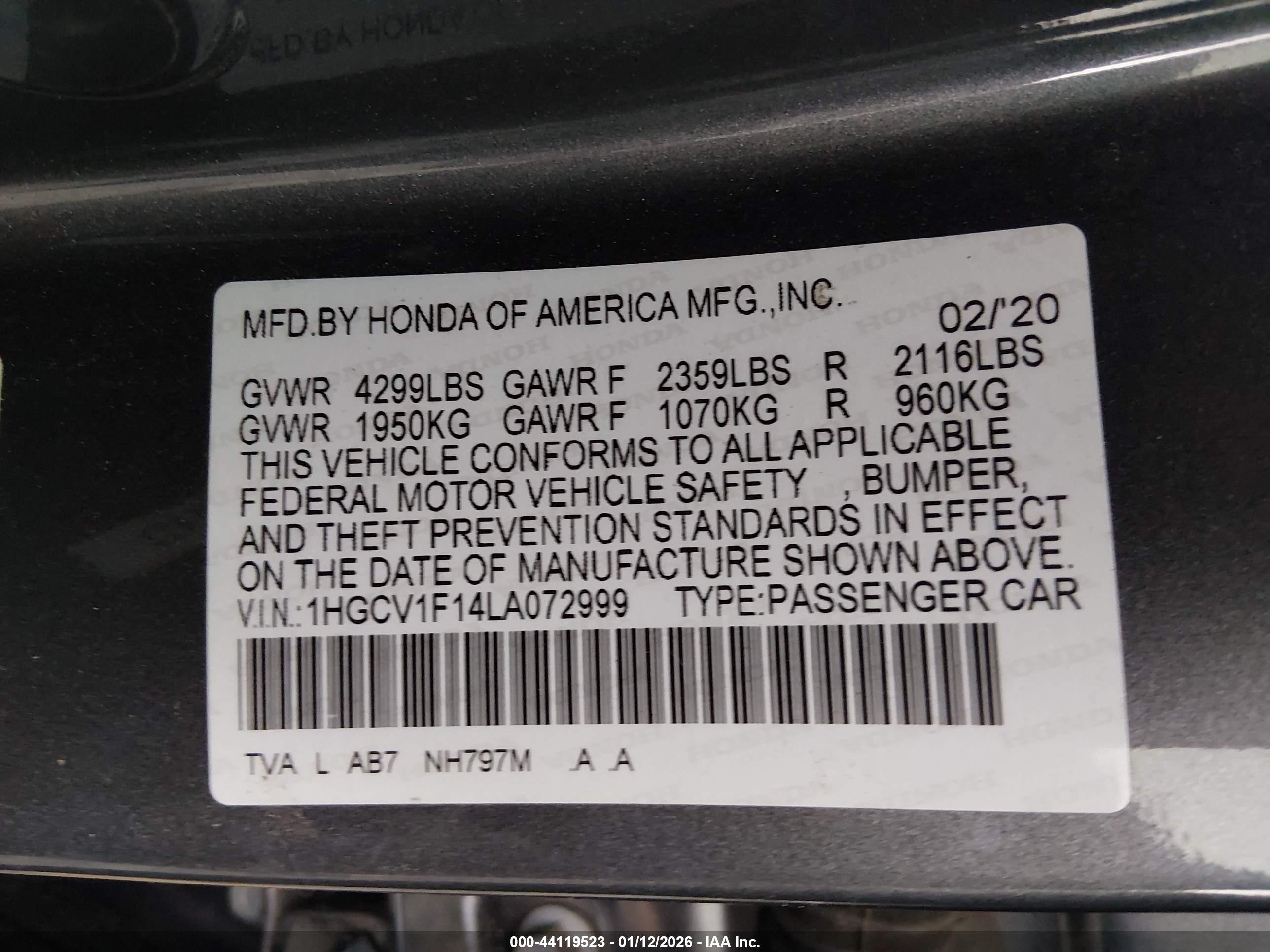 HONDA ACCORD image 9