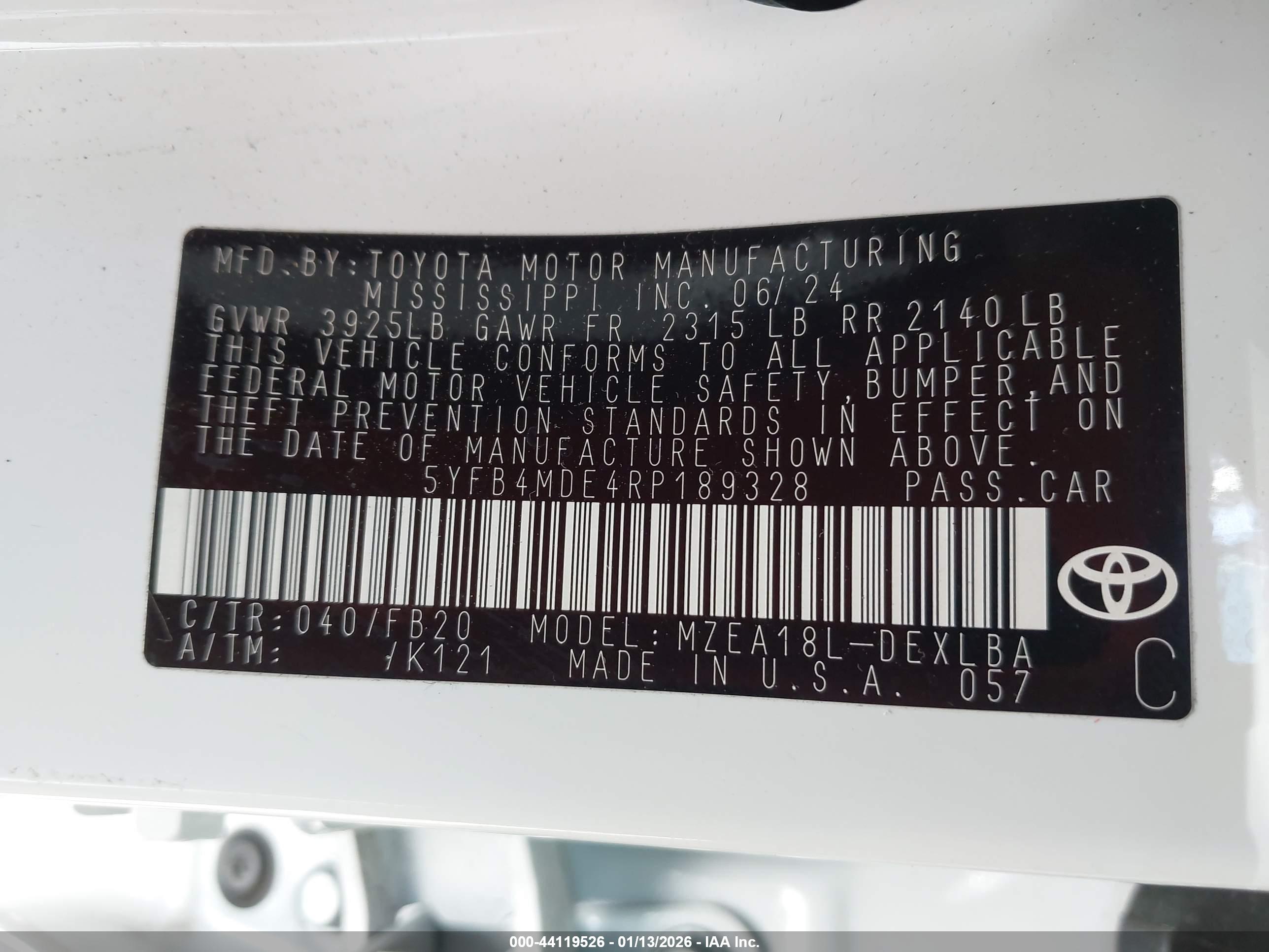 TOYOTA COROLLA image 9