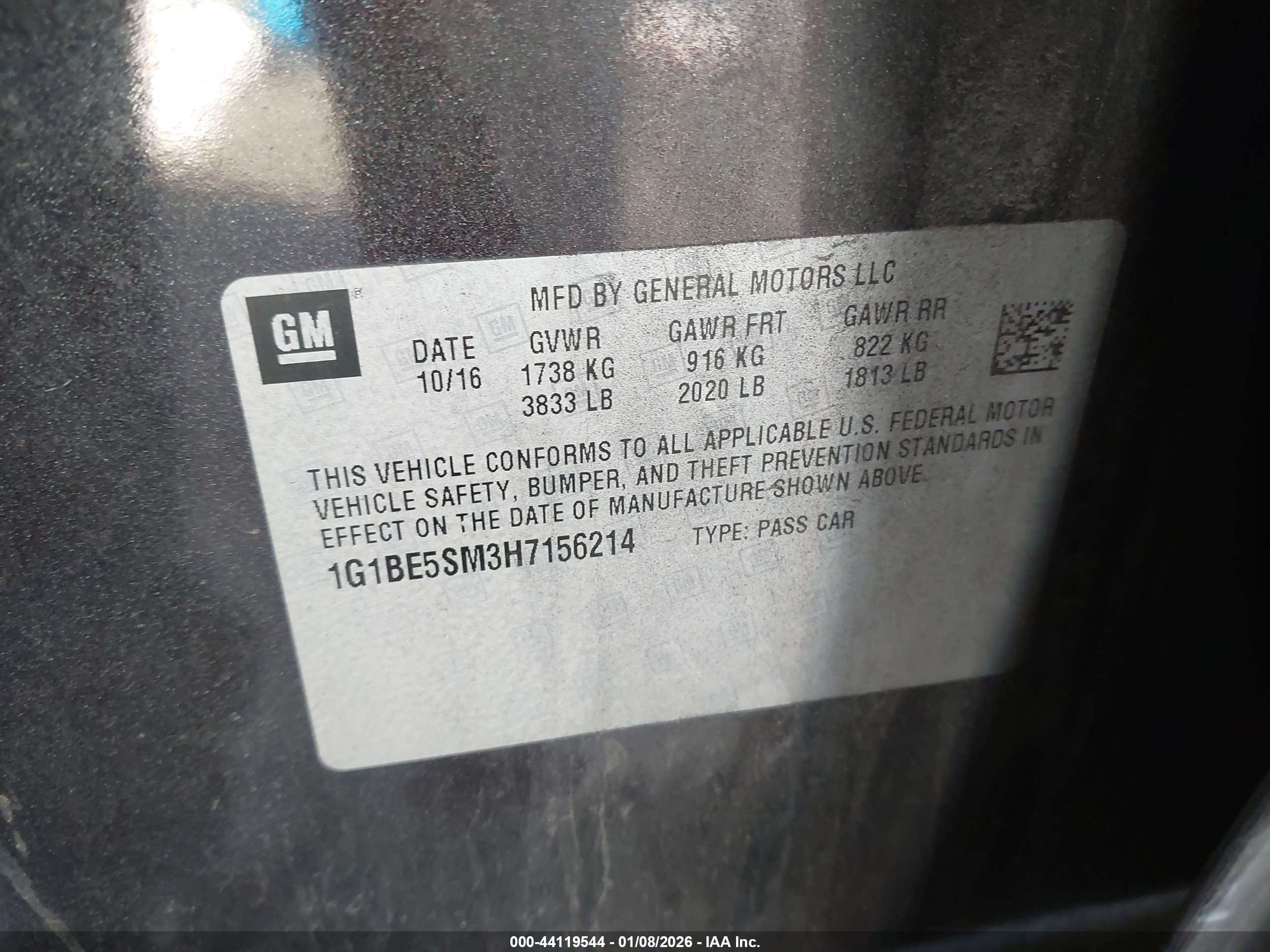 CHEVROLET CRUZE image 9