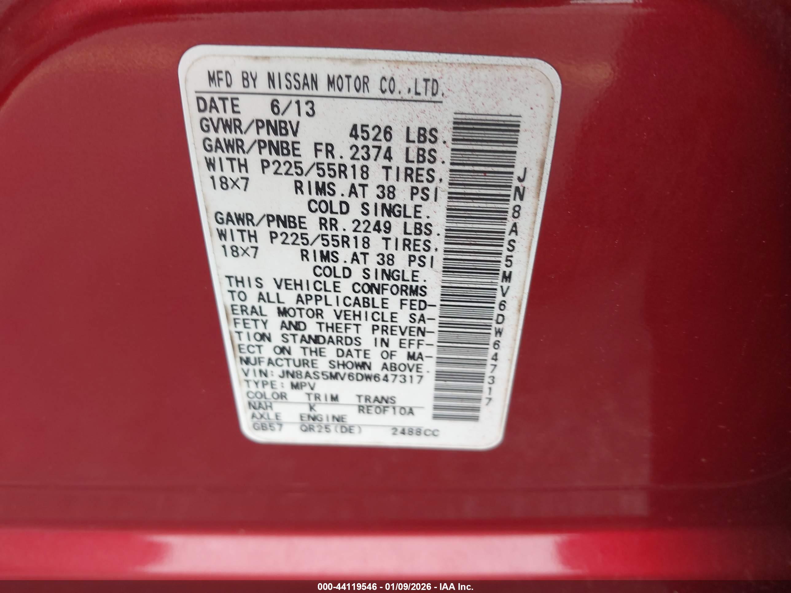 NISSAN ROGUE image 9