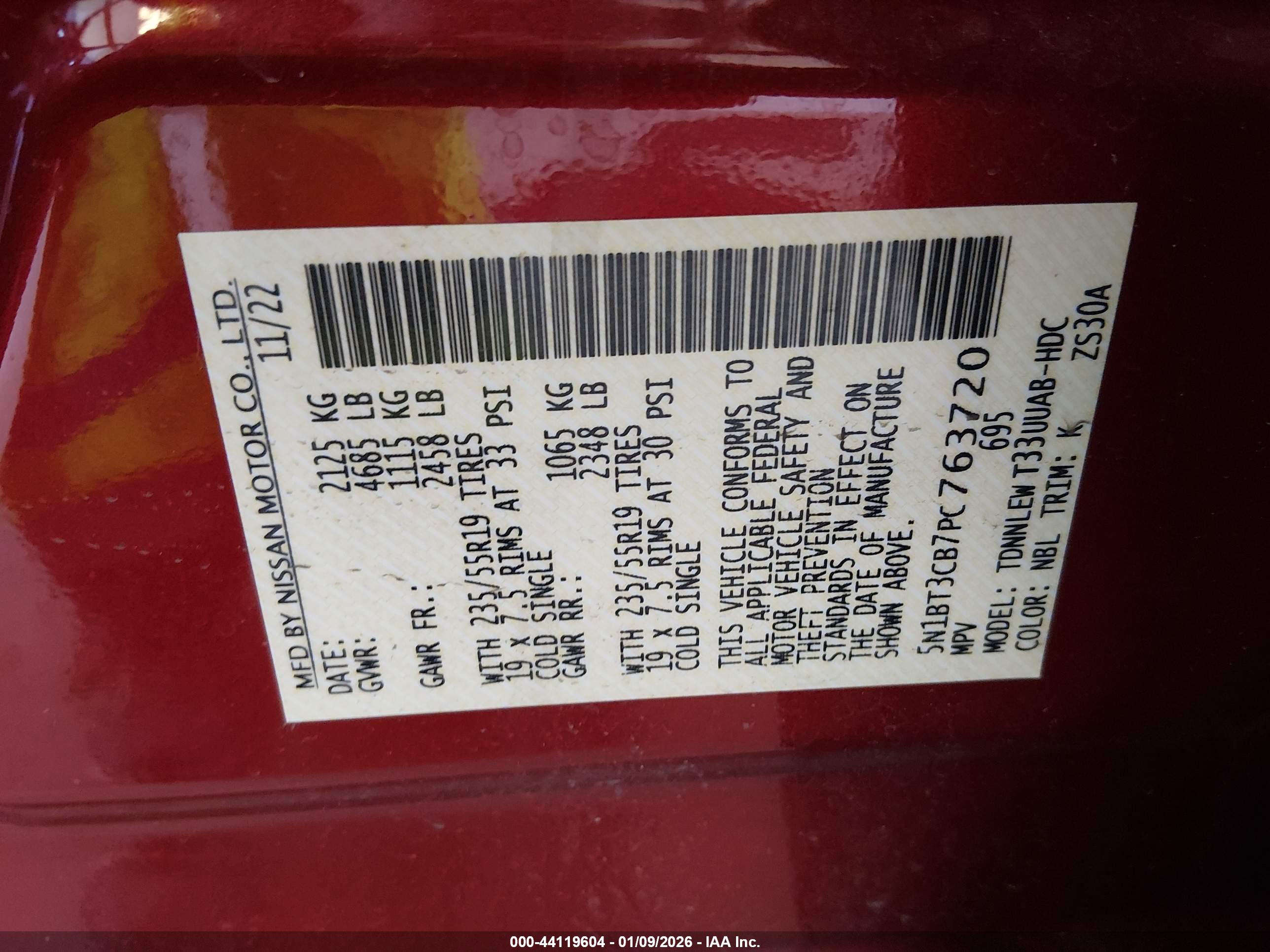NISSAN ROGUE image 9