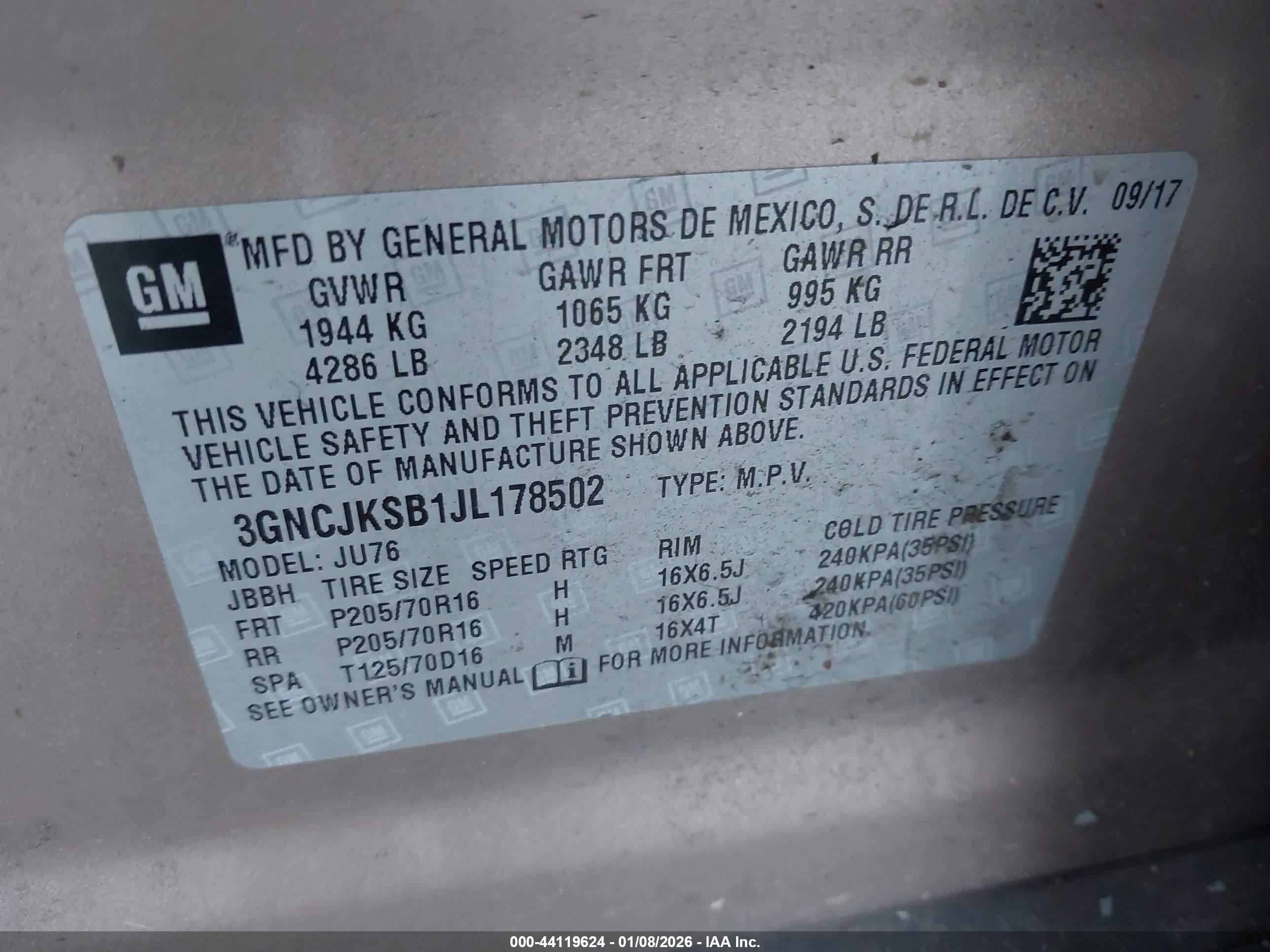 CHEVROLET TRAX image 9