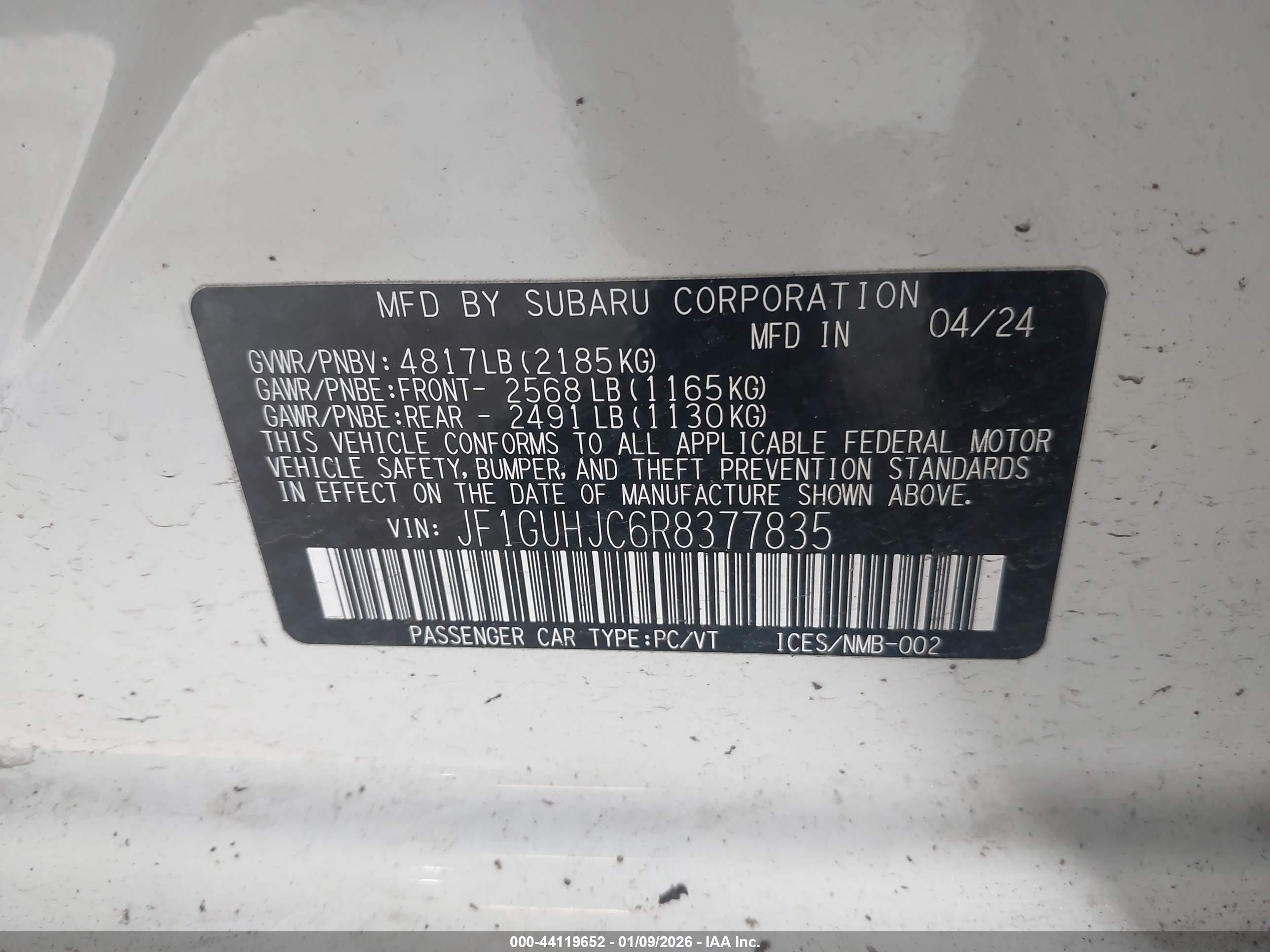 SUBARU IMPREZA image 9