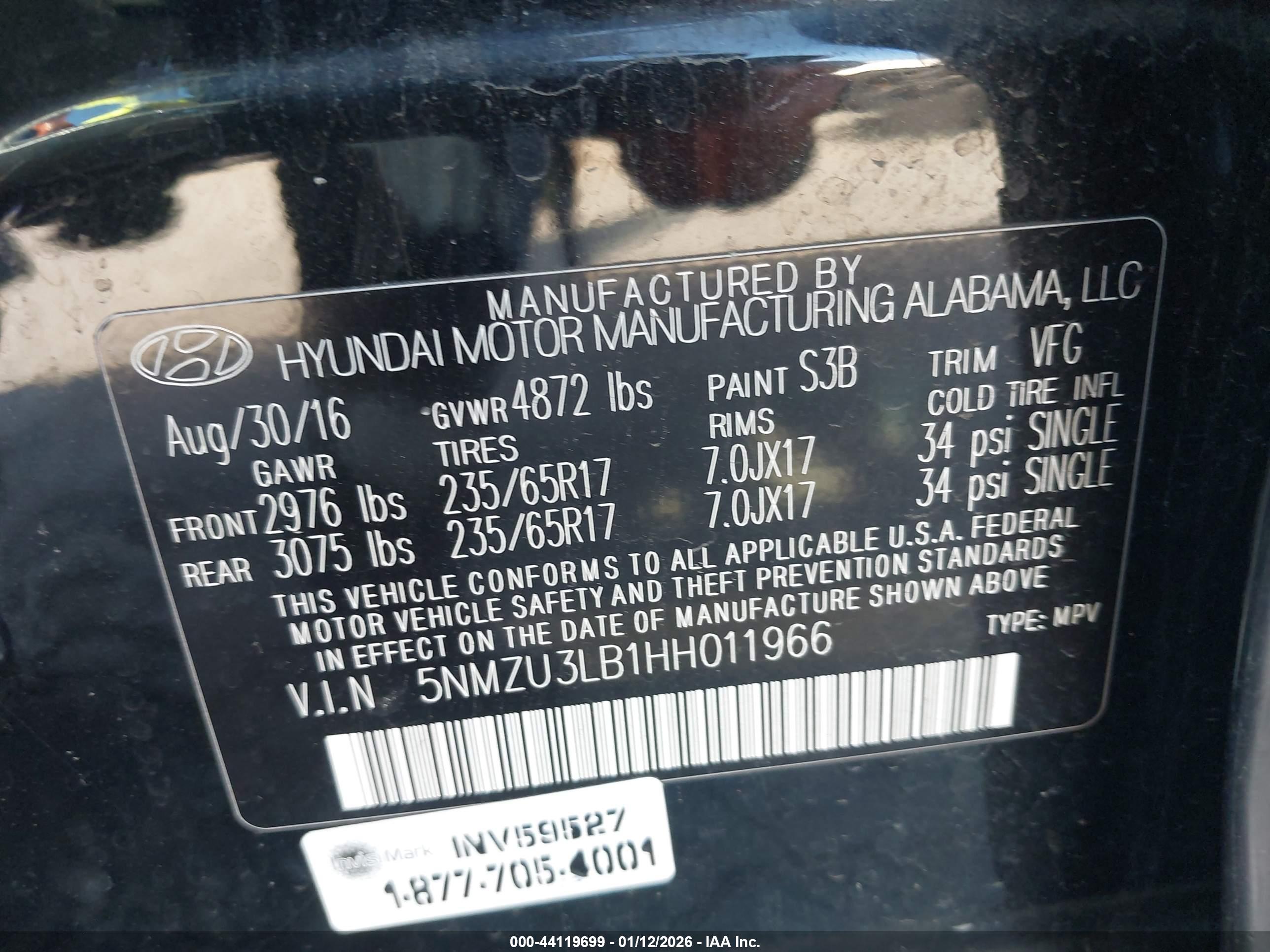 HYUNDAI SANTA image 9