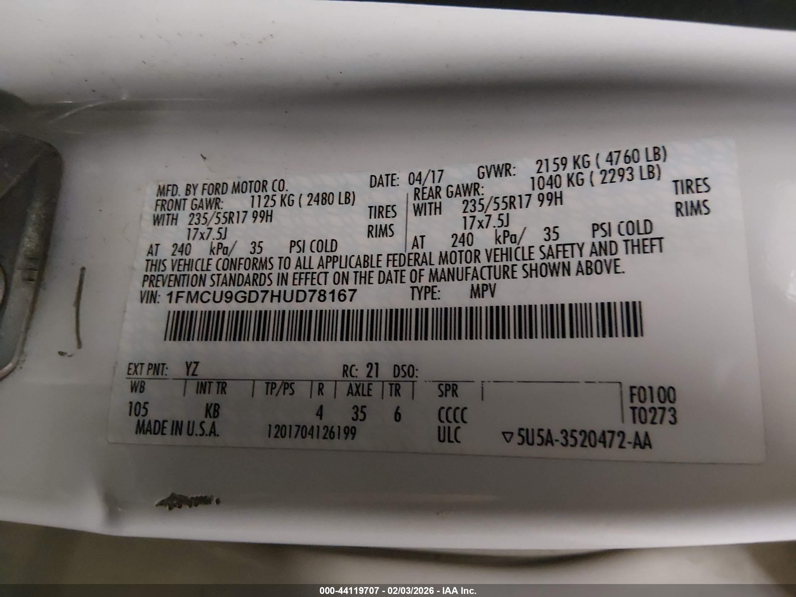FORD ESCAPE image 9