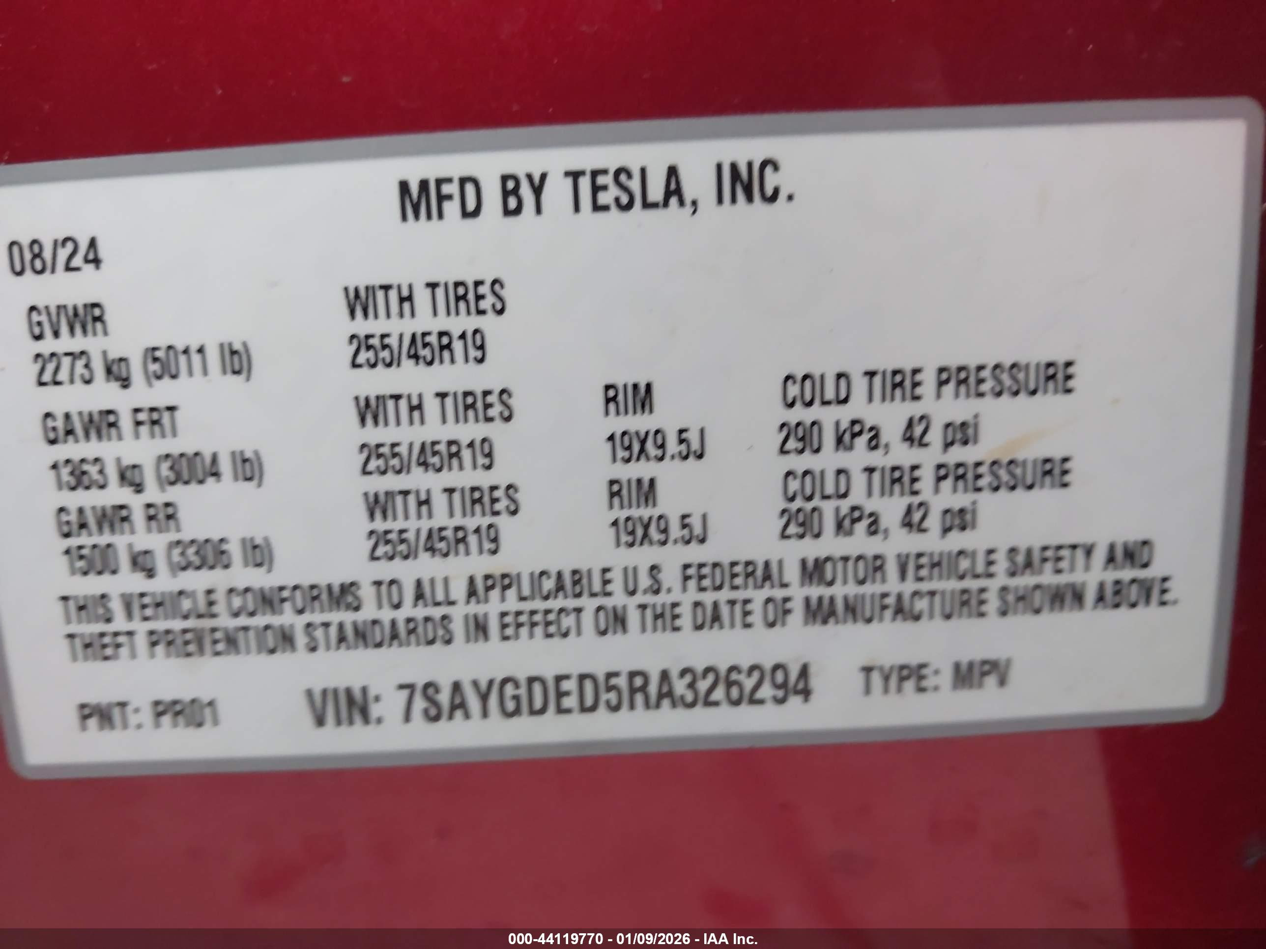 TESLA MODEL image 9