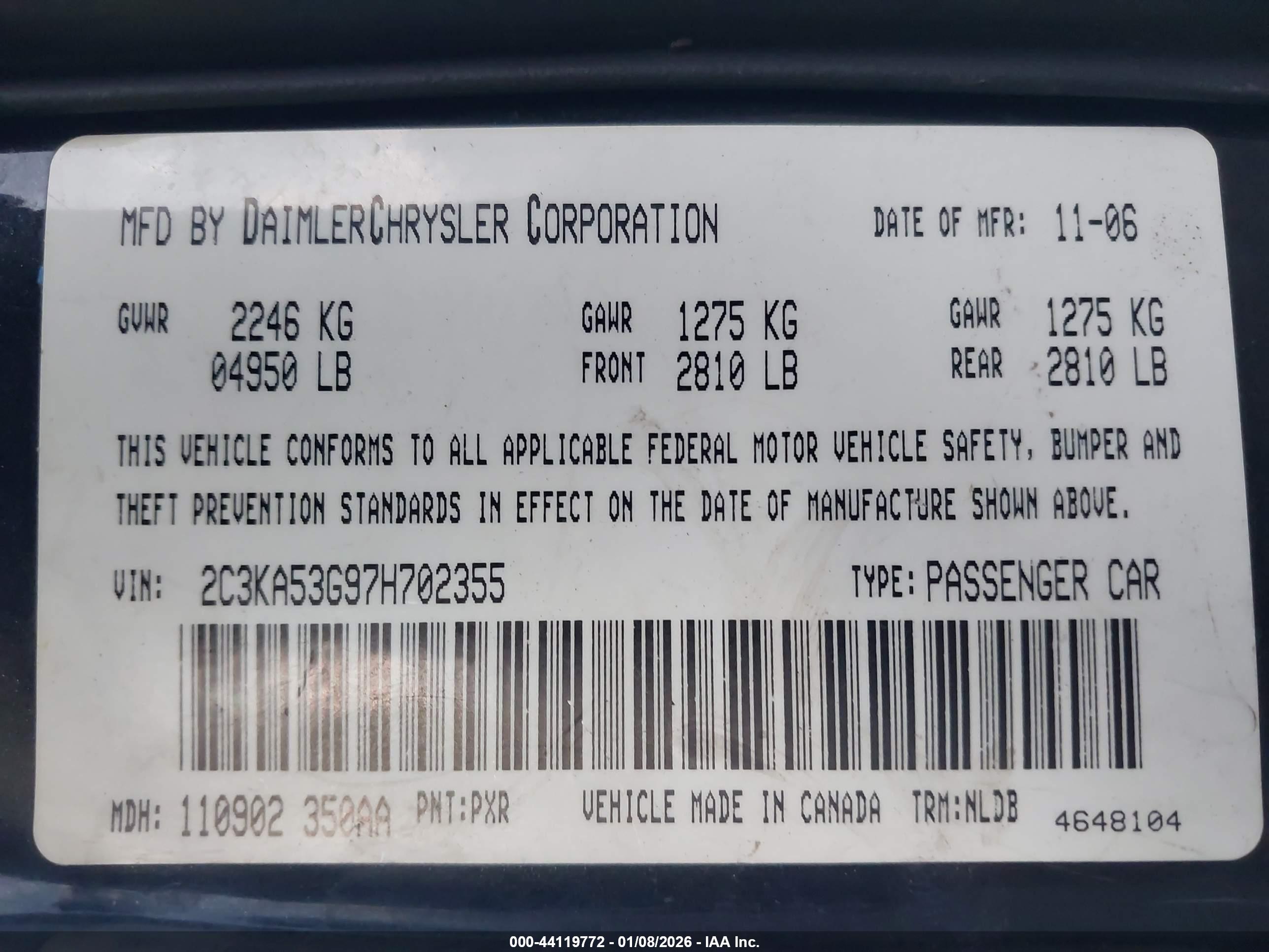 CHRYSLER 300 image 9