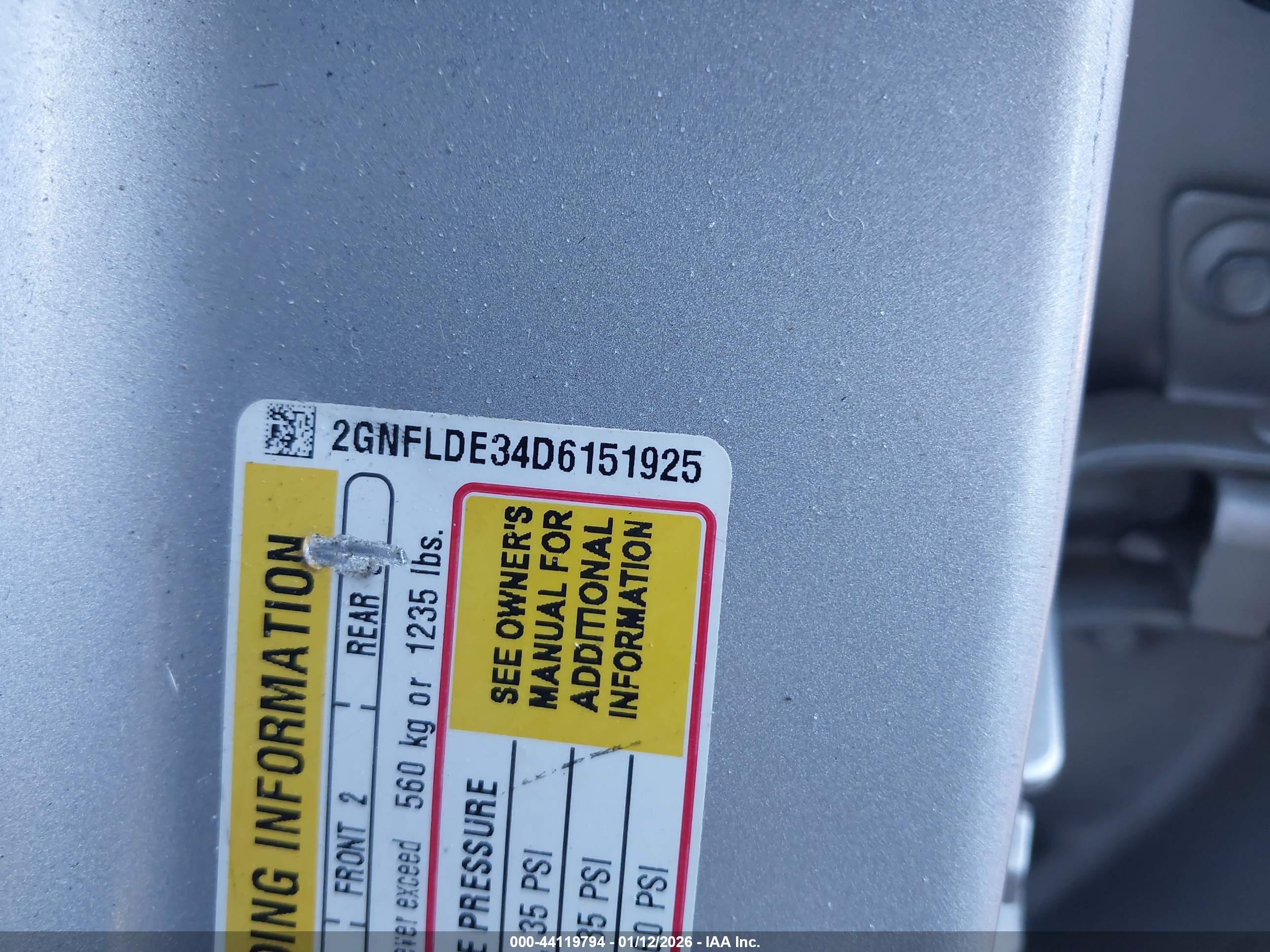CHEVROLET EQUINOX image 9