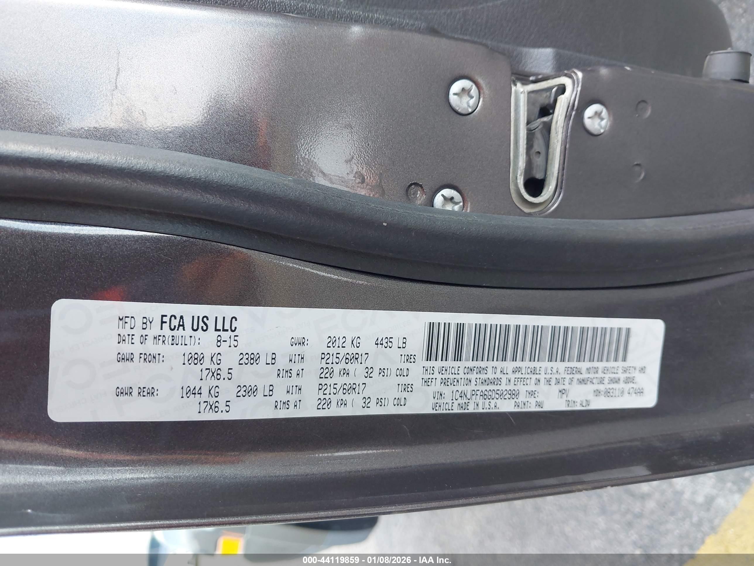 JEEP PATRIOT image 9