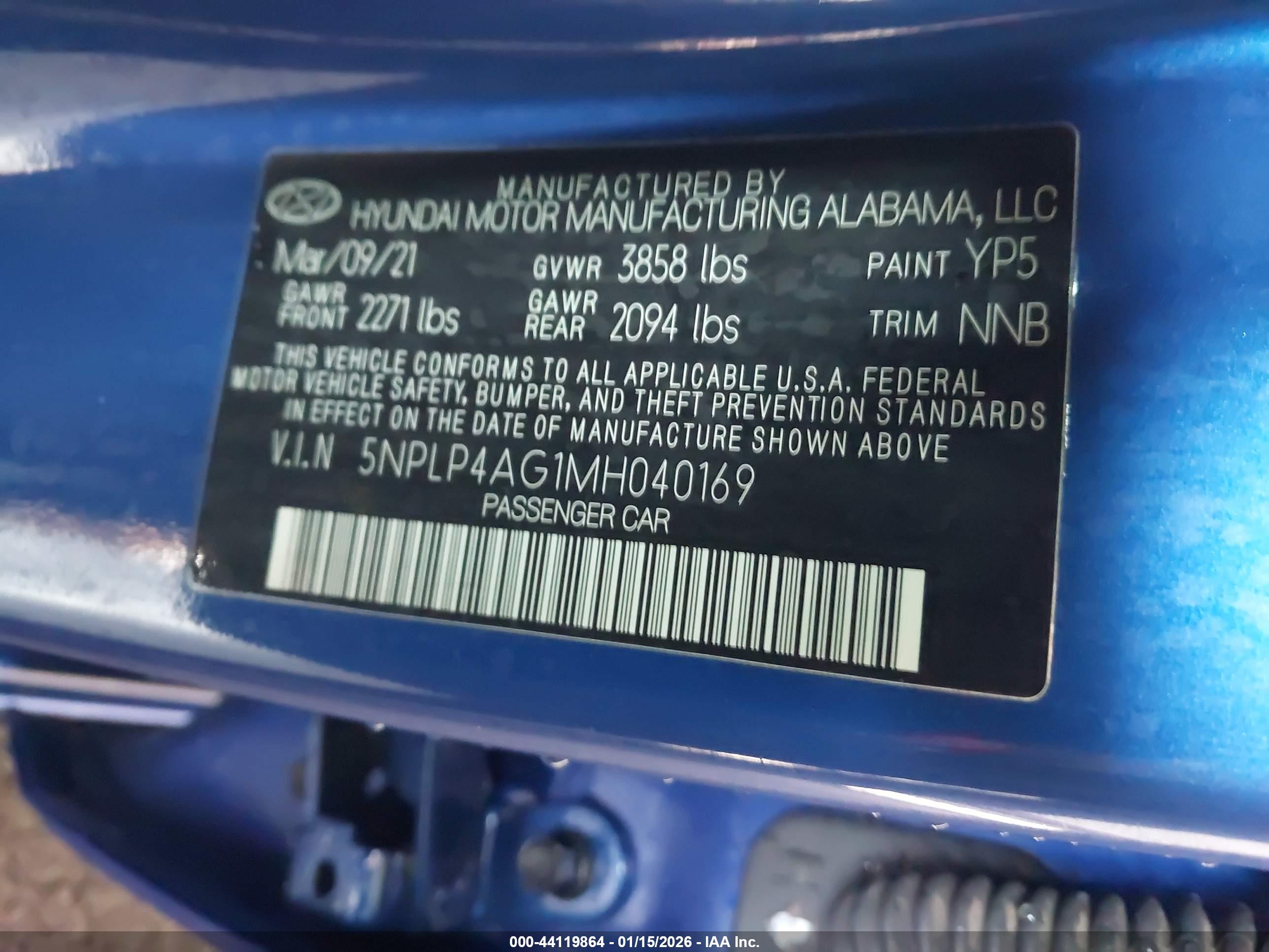 HYUNDAI ELANTRA image 9