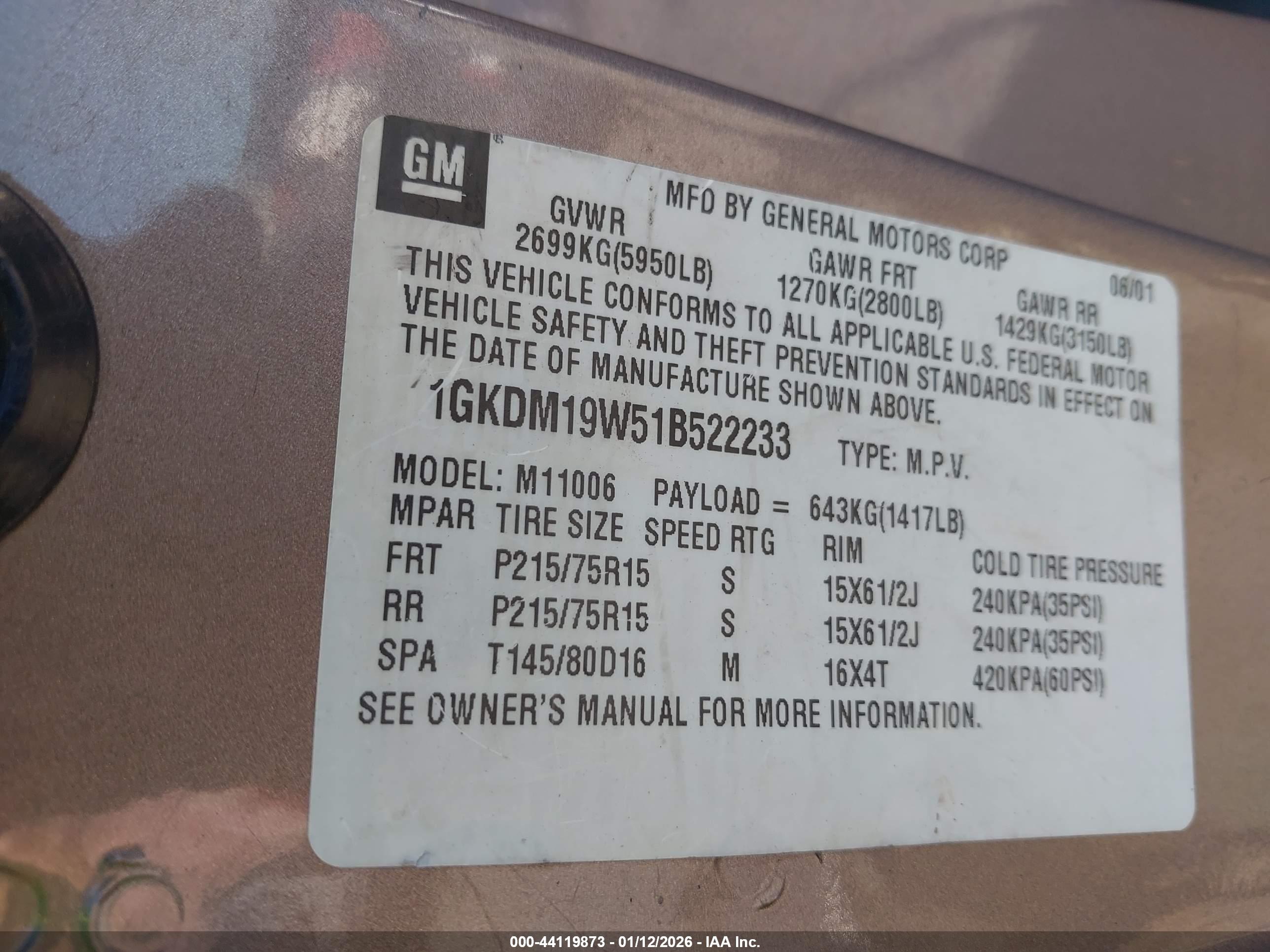 GMC SAFARI image 9