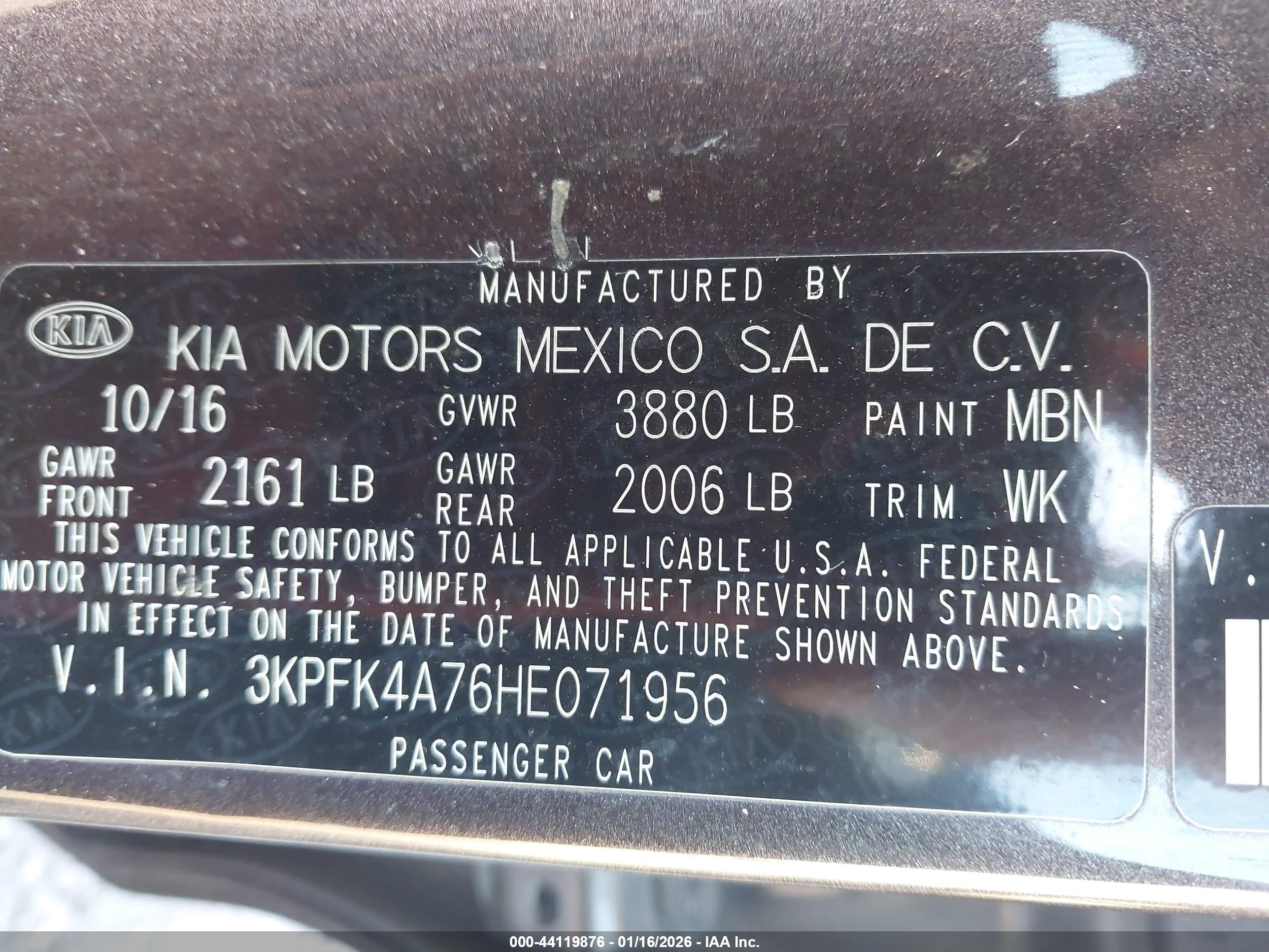 KIA FORTE image 9