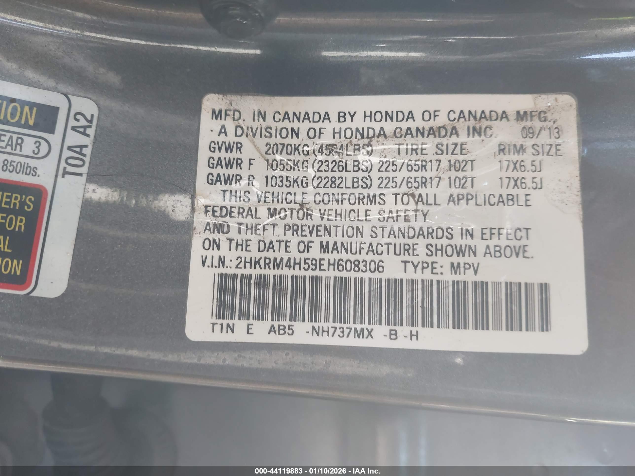 HONDA CR-V image 9