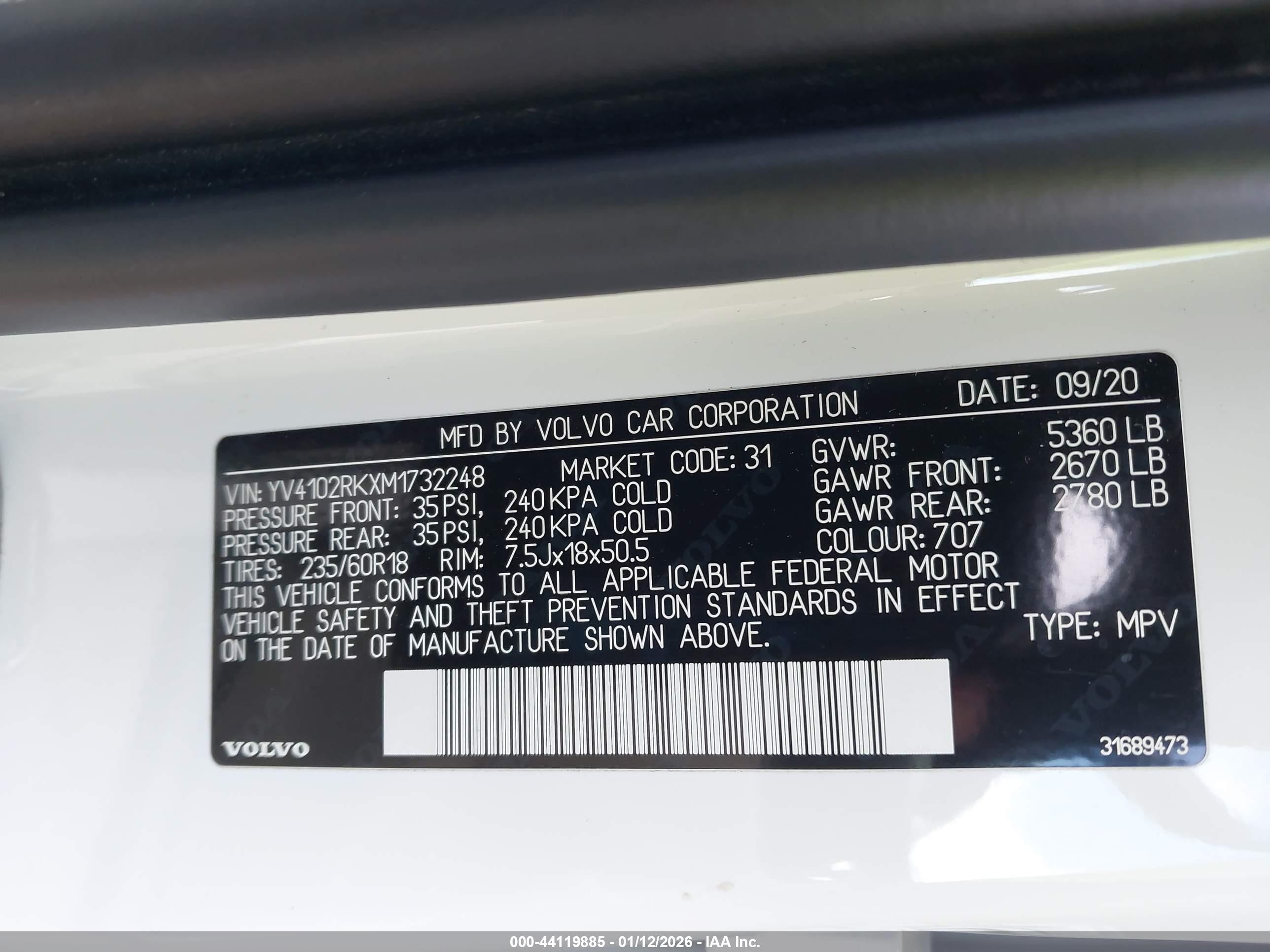 VOLVO XC60 image 9