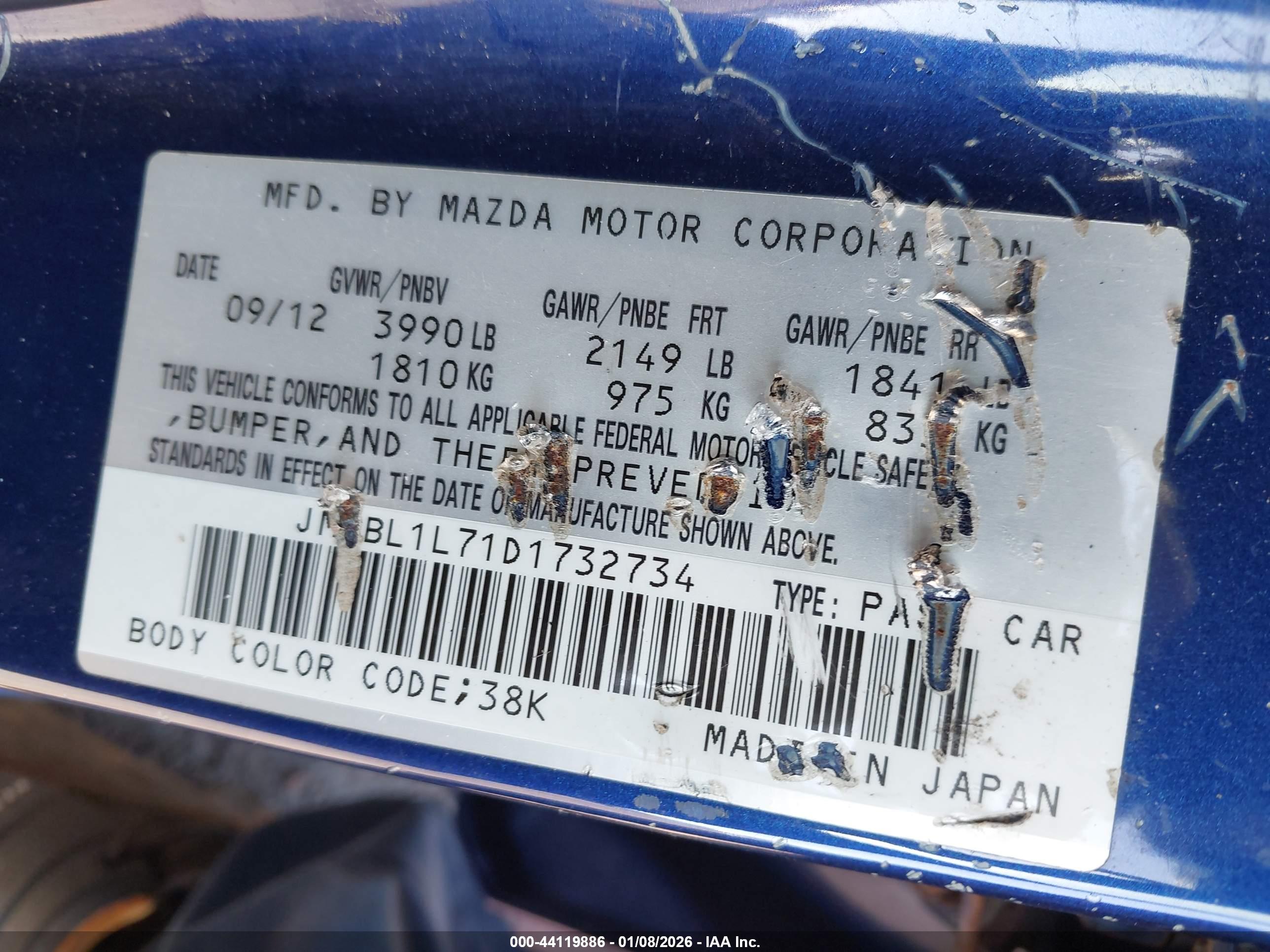MAZDA MAZDA3 image 9