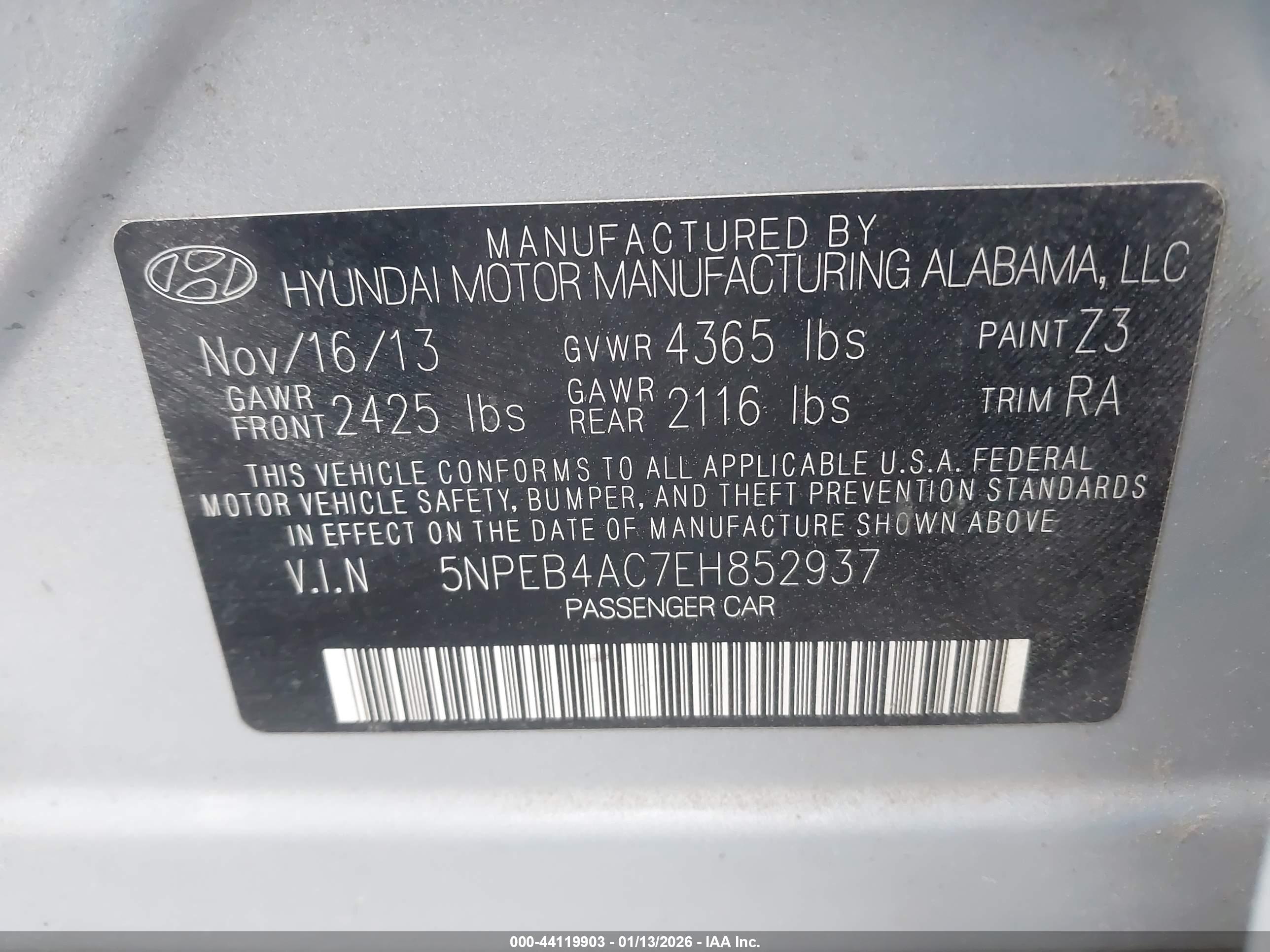 HYUNDAI SONATA image 9