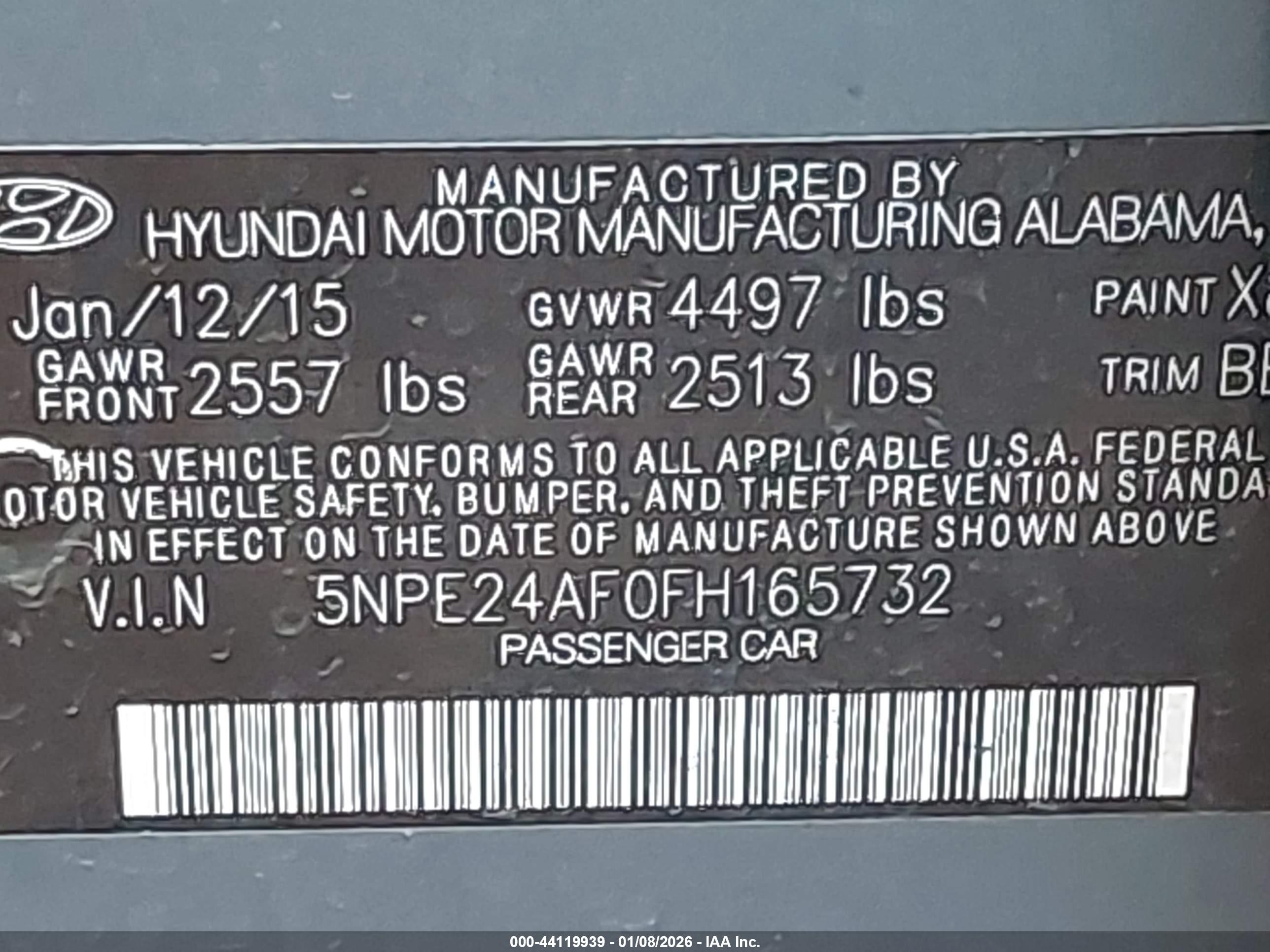 HYUNDAI SONATA image 9