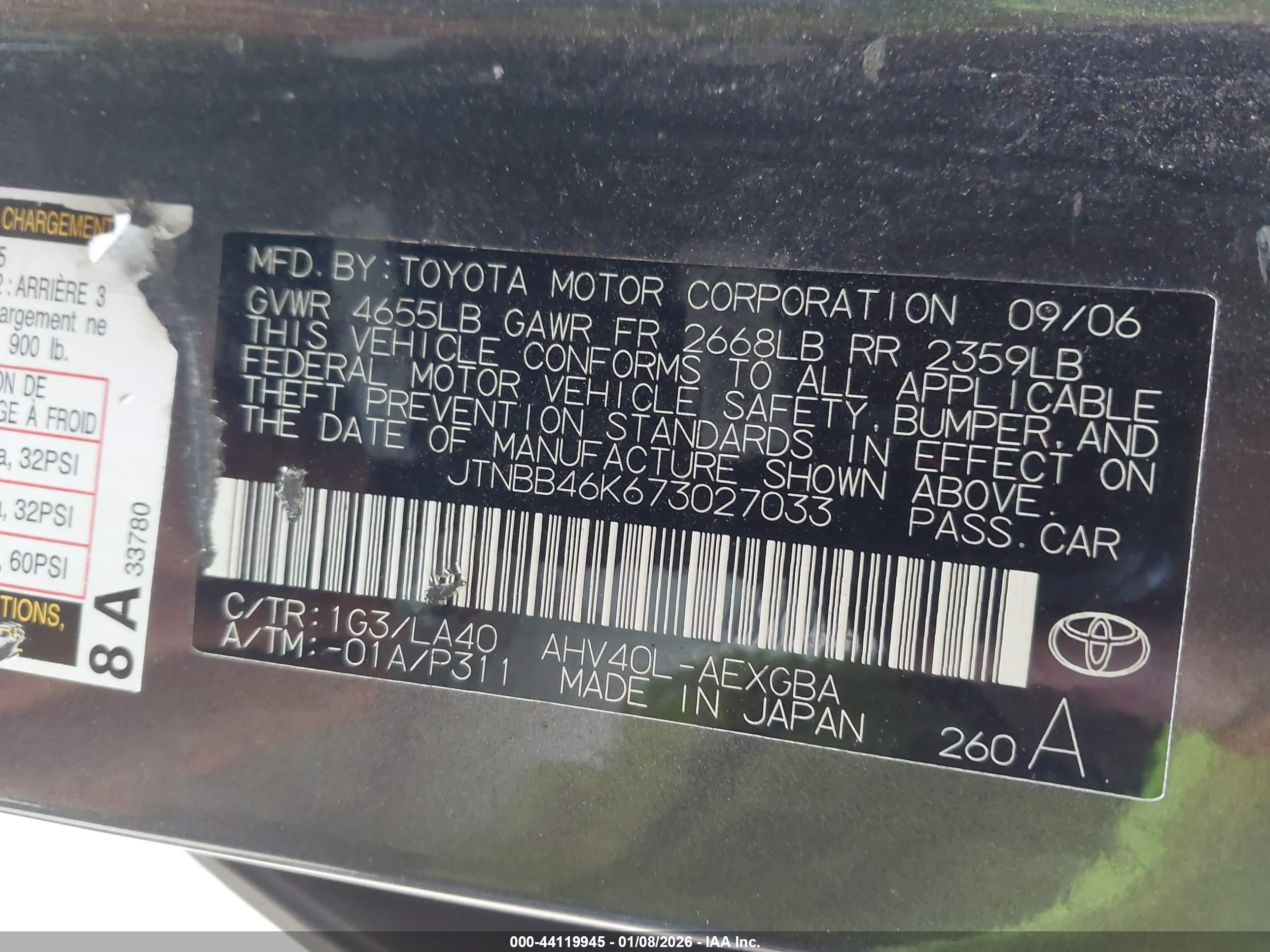 TOYOTA CAMRY image 9