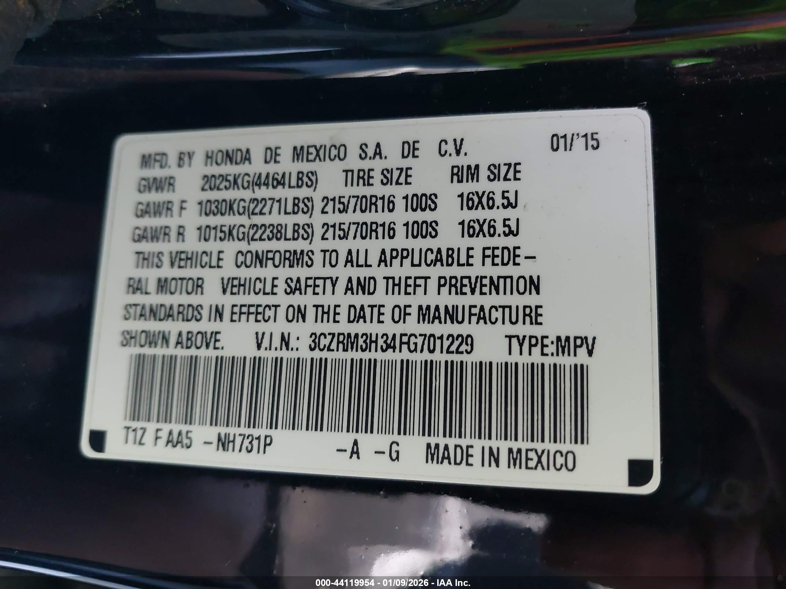 HONDA CR-V image 9