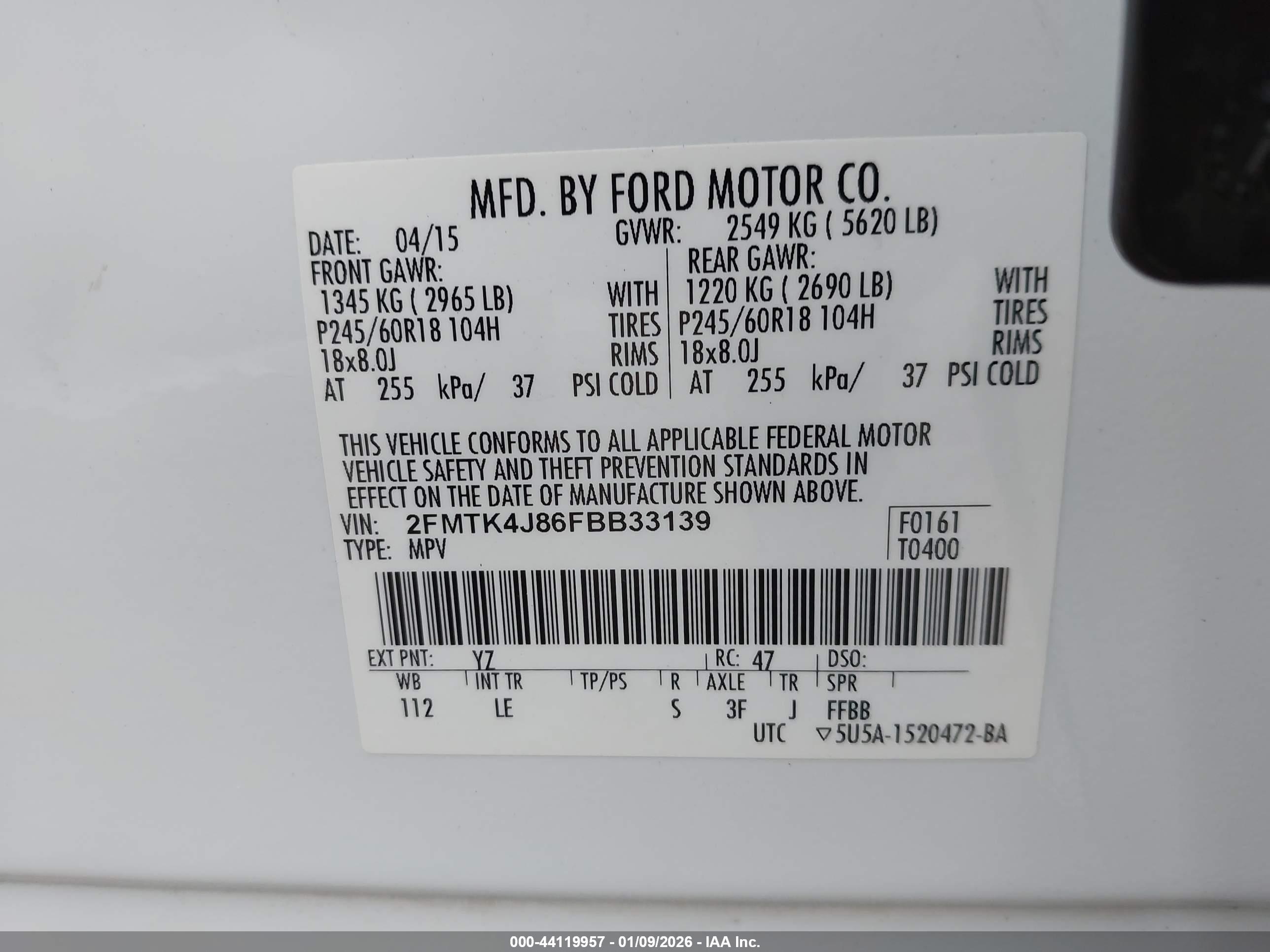FORD EDGE image 9