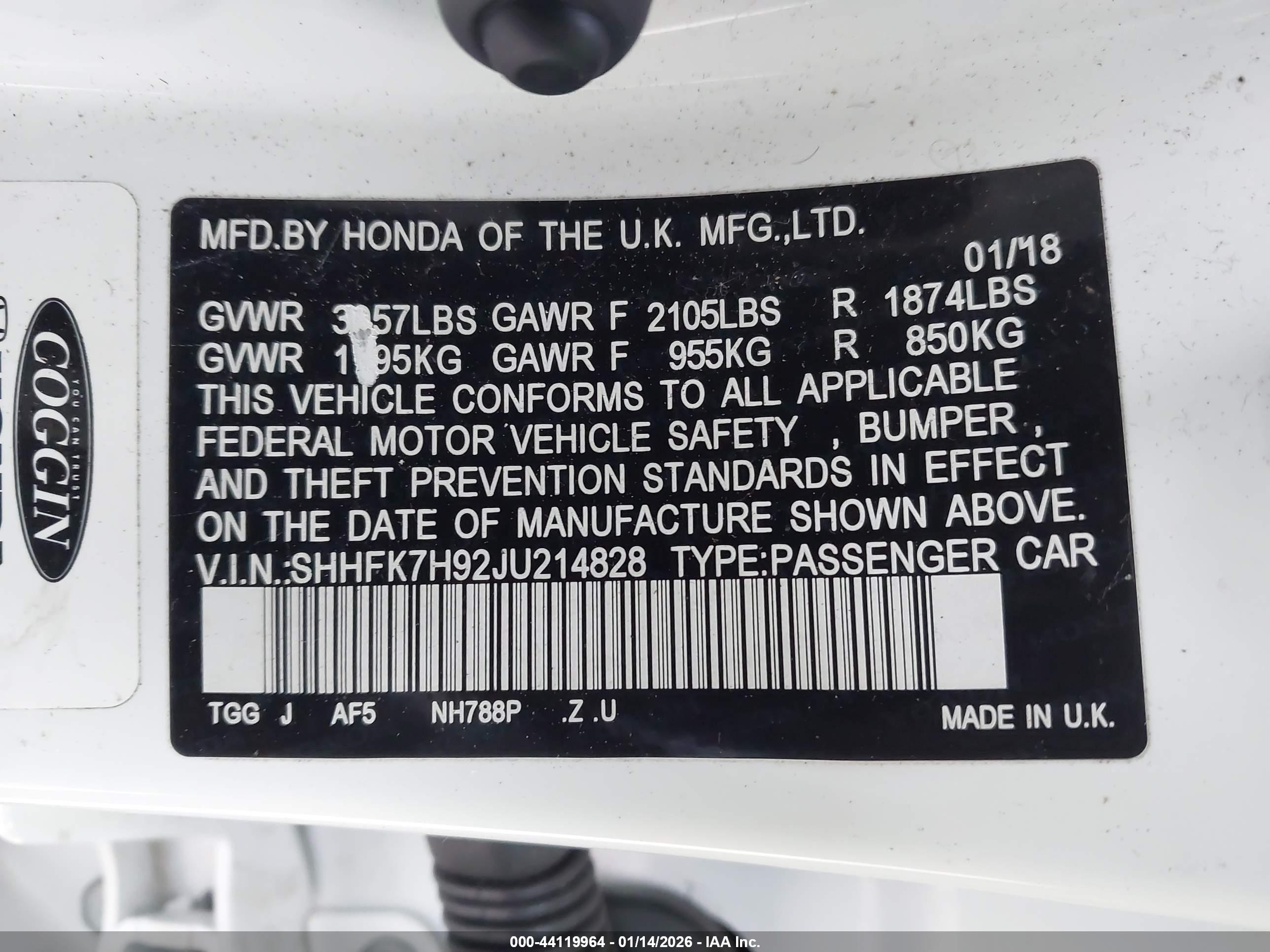 HONDA CIVIC image 9