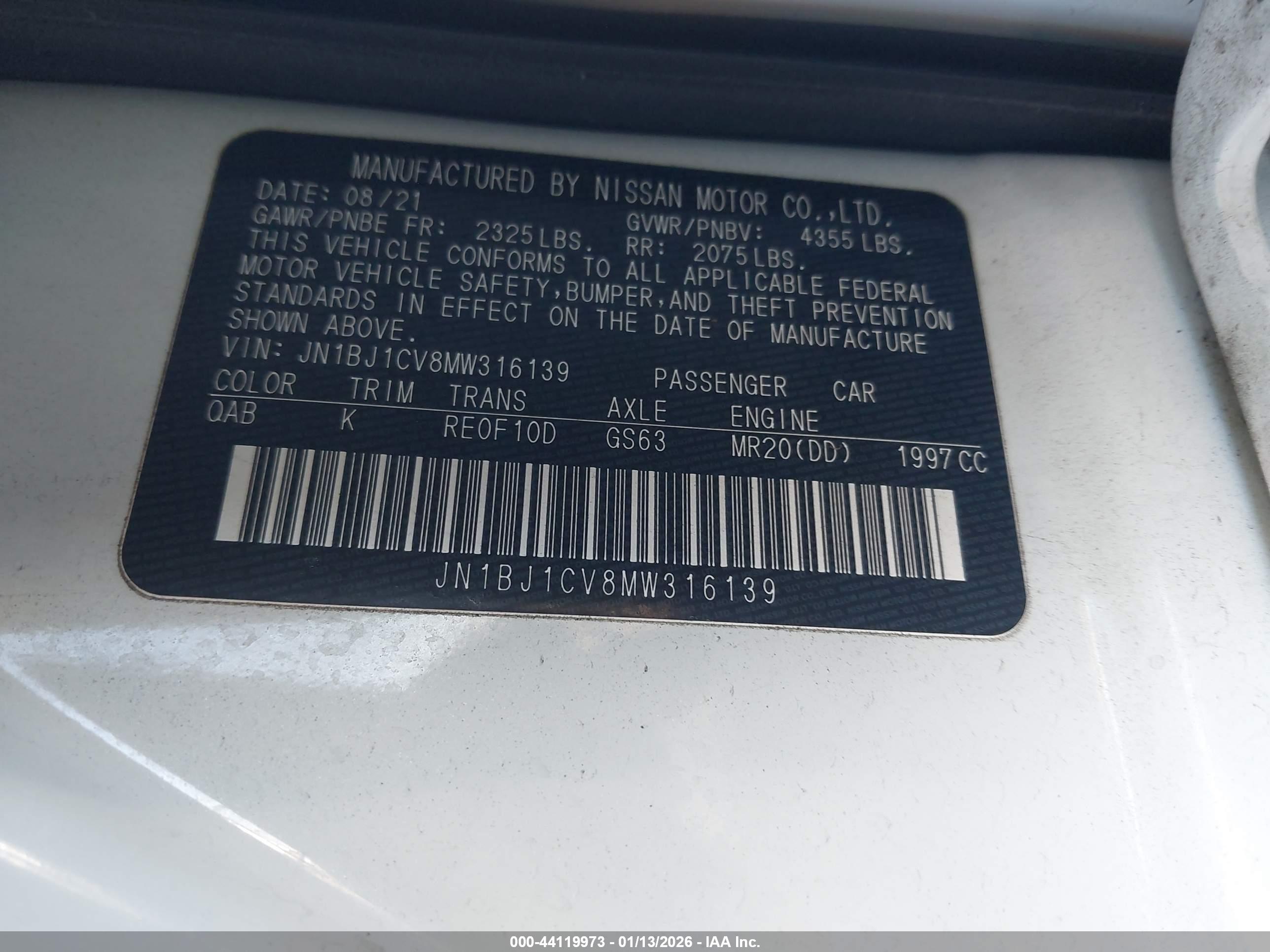 NISSAN ROGUE image 9