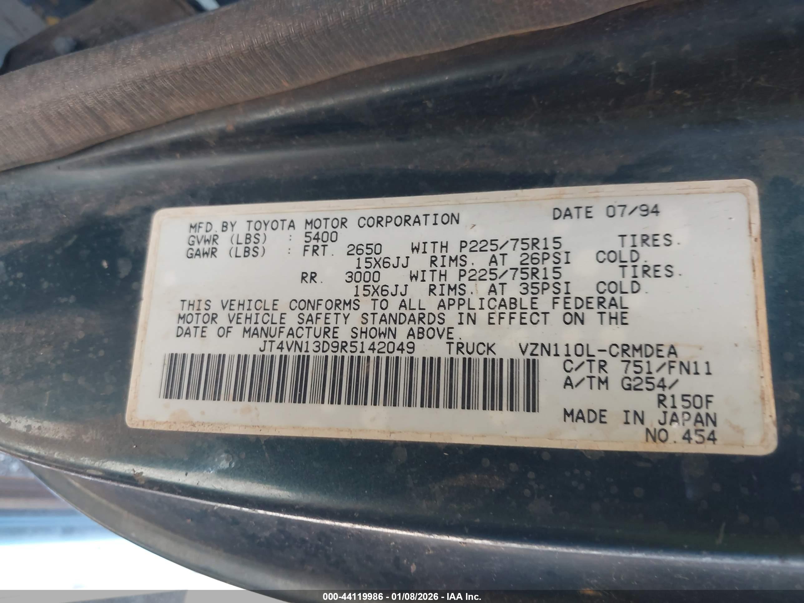 TOYOTA PICKUP image 9