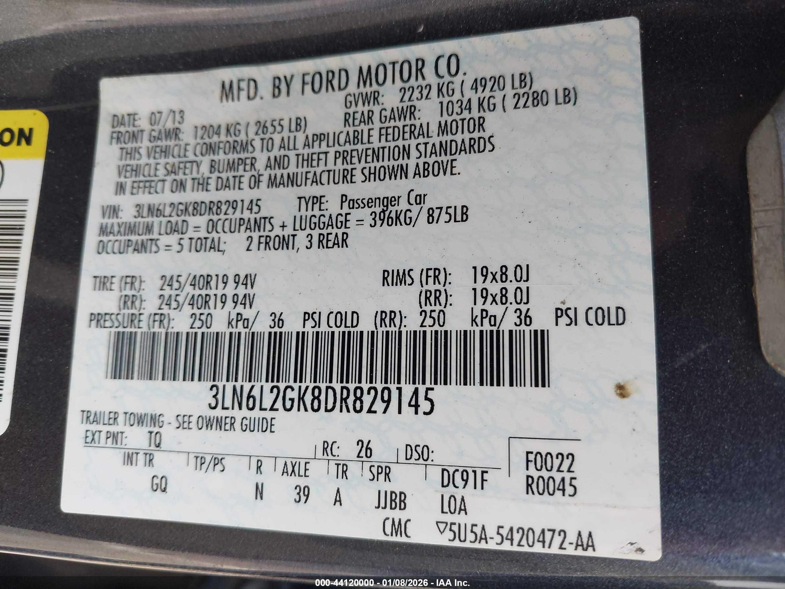 LINCOLN MKZ image 9