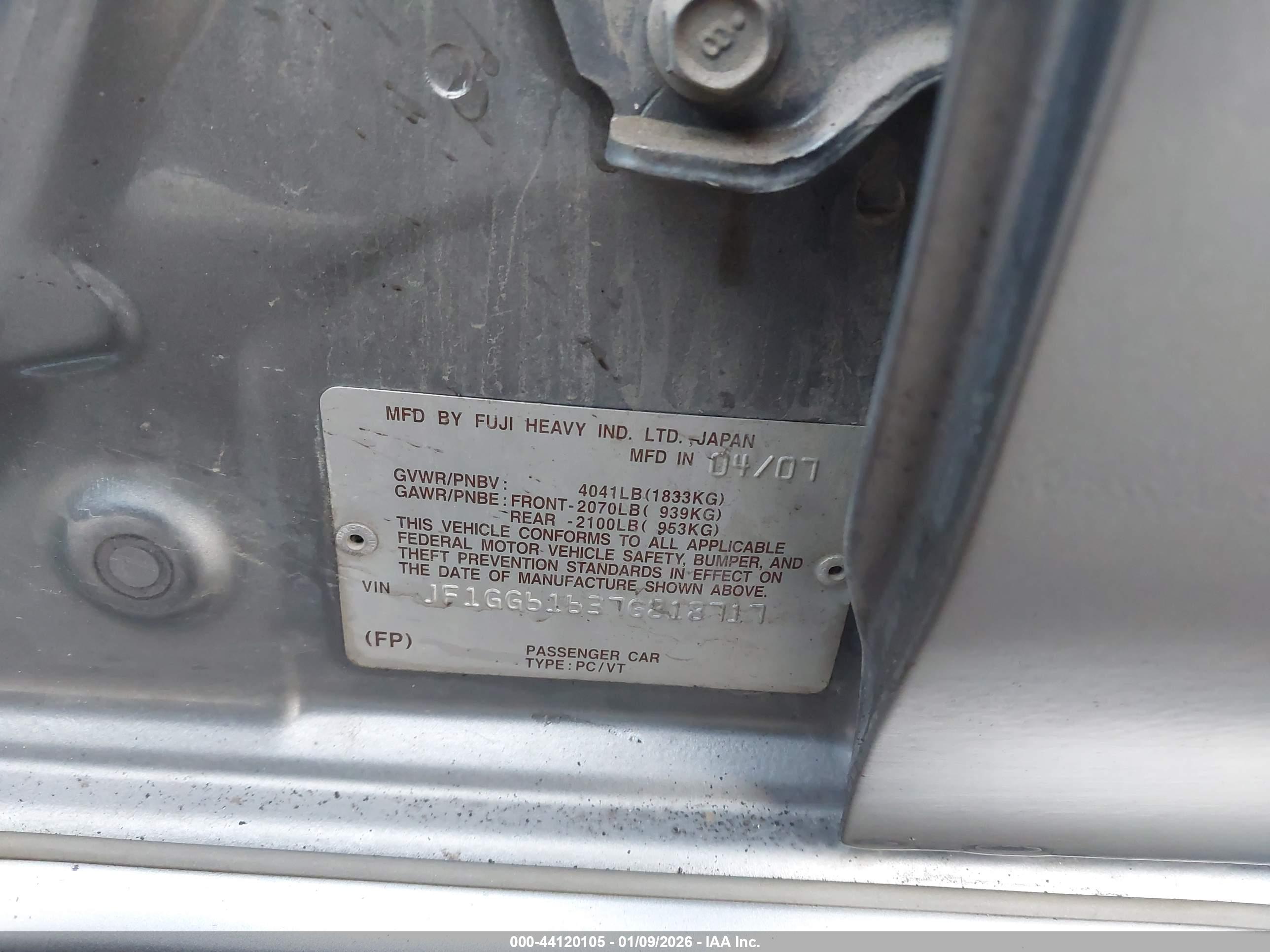 SUBARU IMPREZA image 9