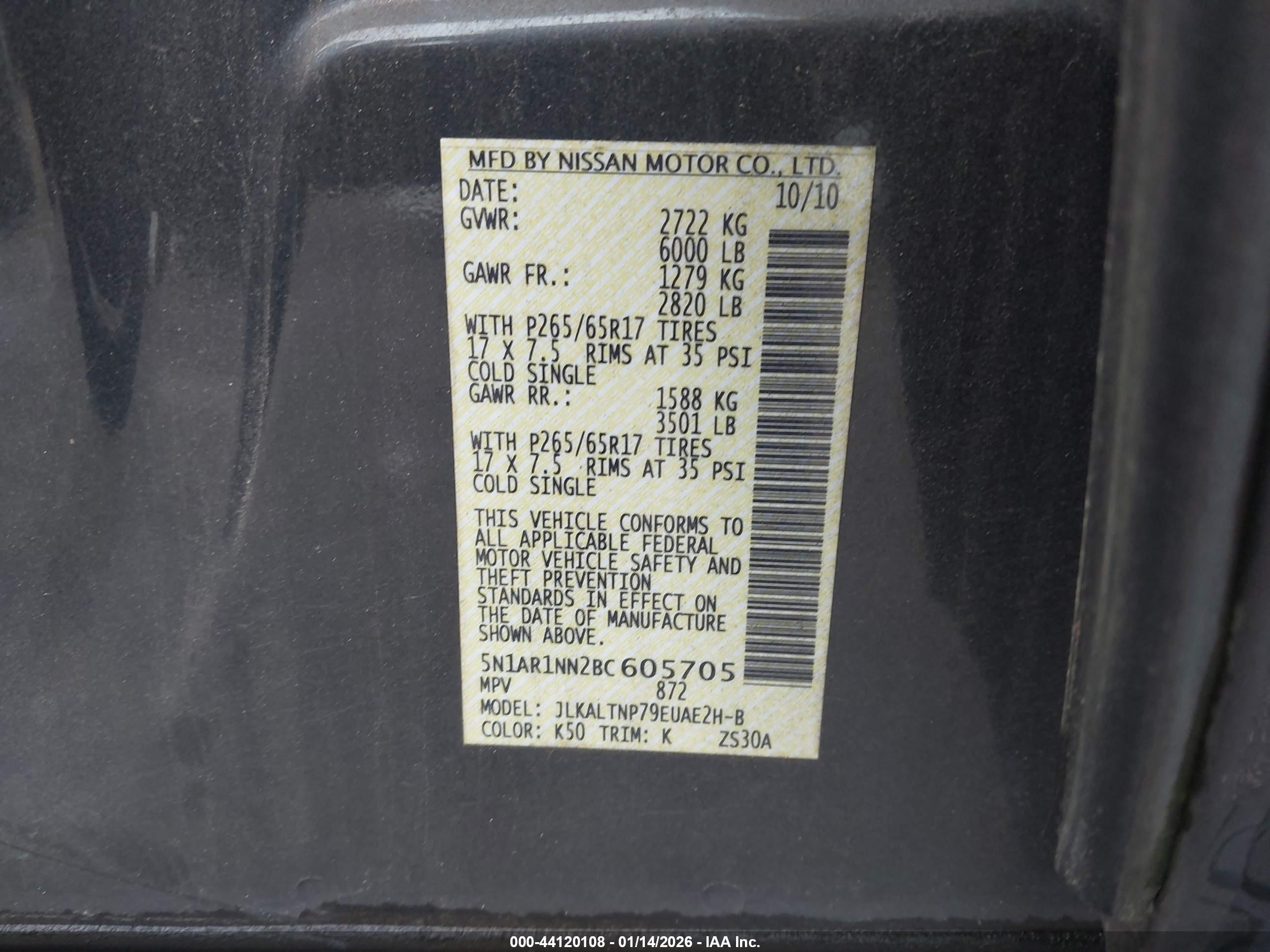 NISSAN PATHFINDER image 9