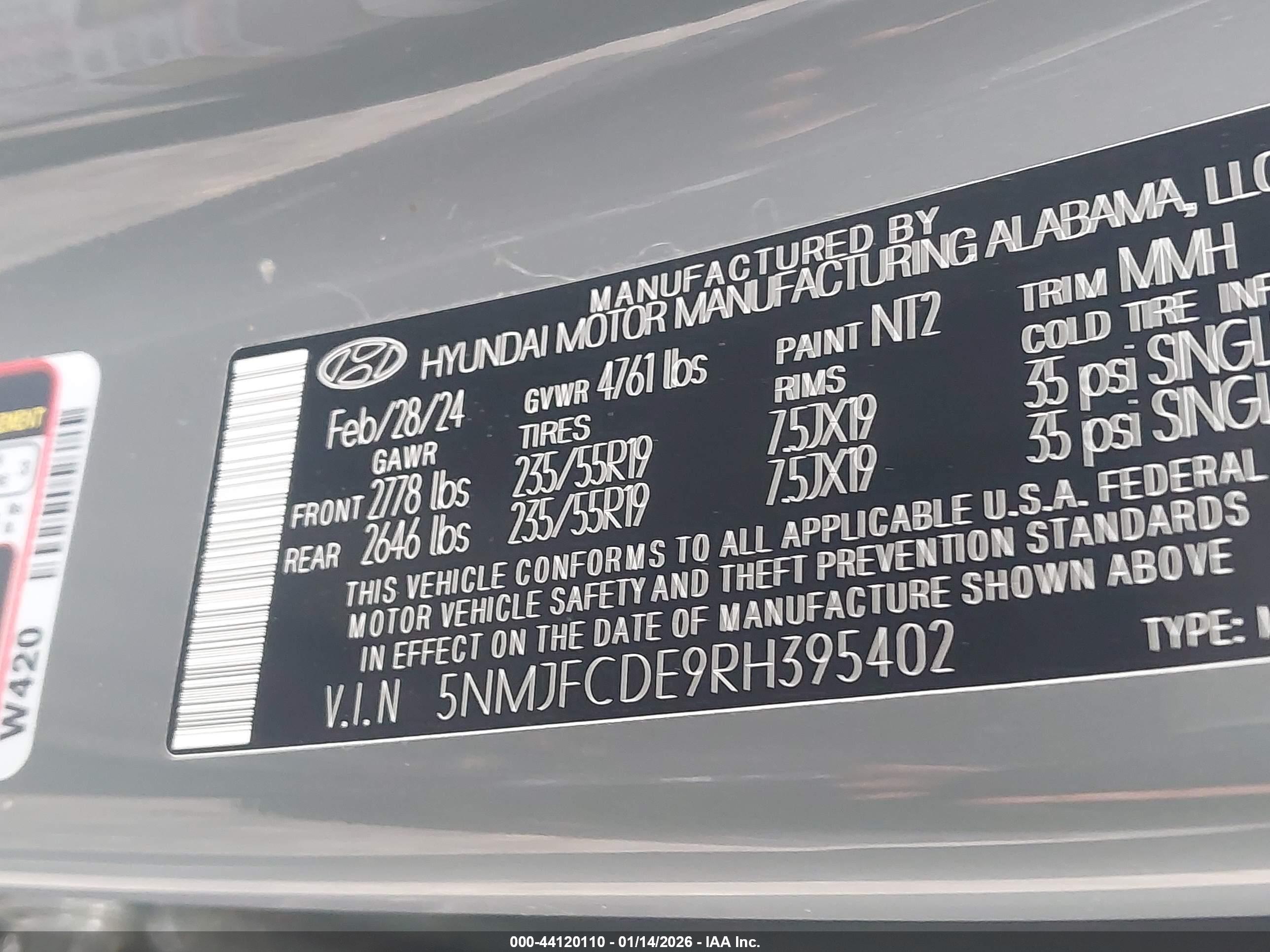 HYUNDAI TUCSON image 9