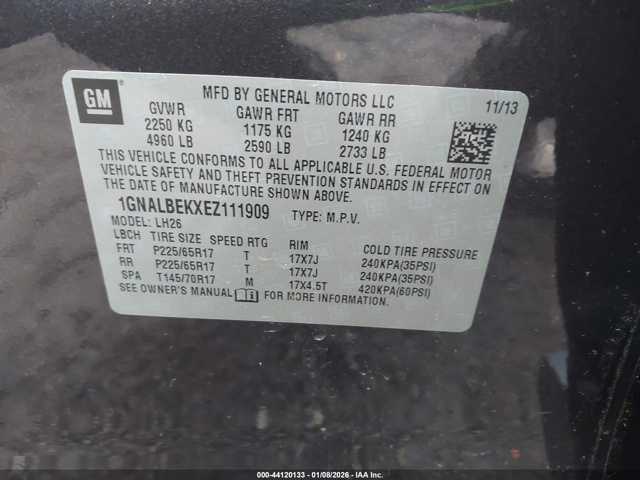 CHEVROLET EQUINOX image 9