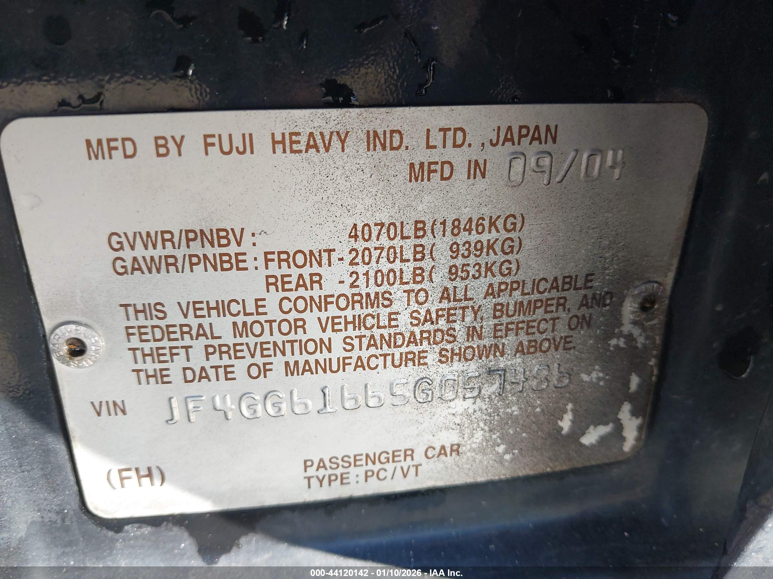 SAAB 9-2X image 9