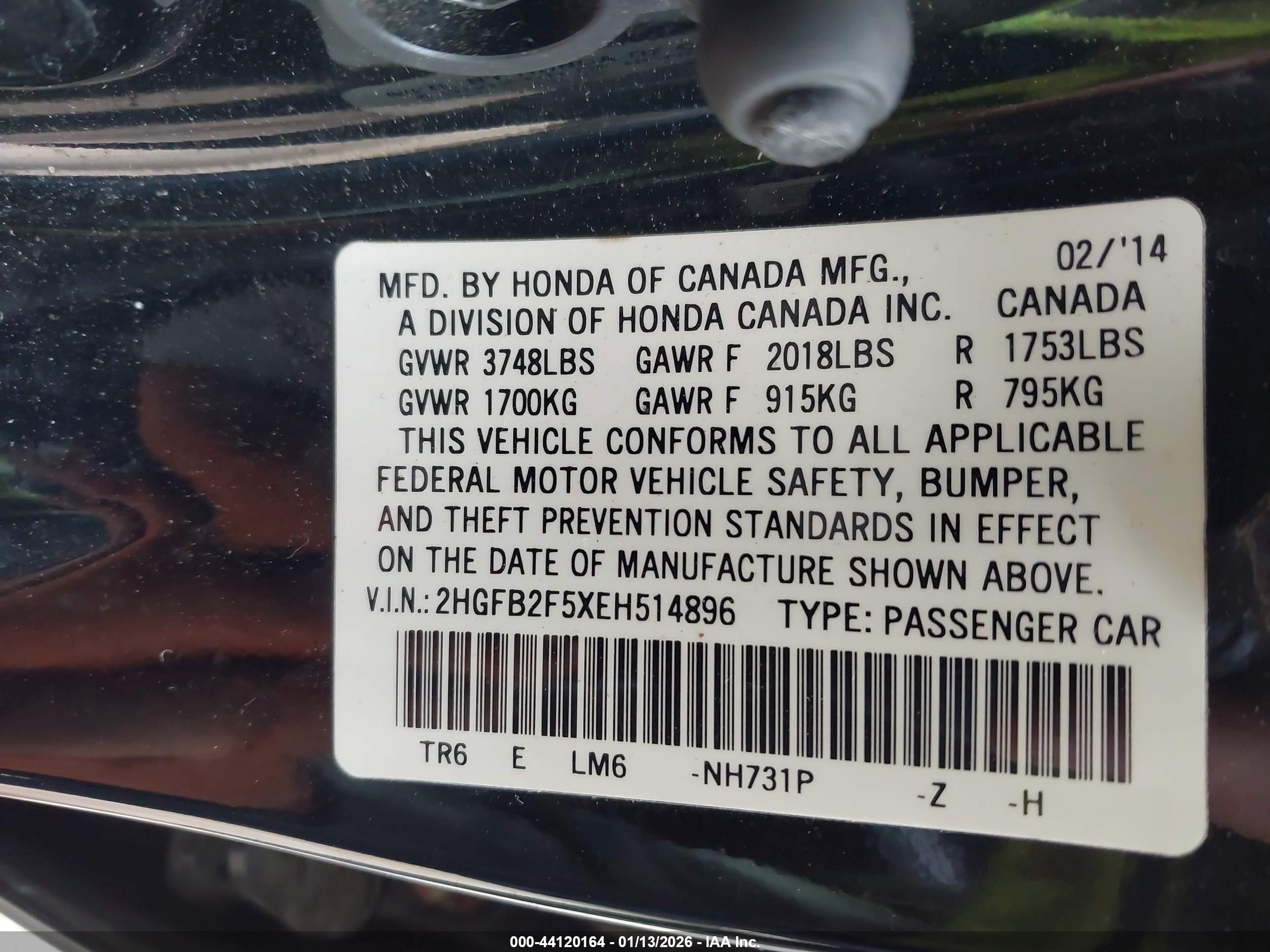 HONDA CIVIC image 9