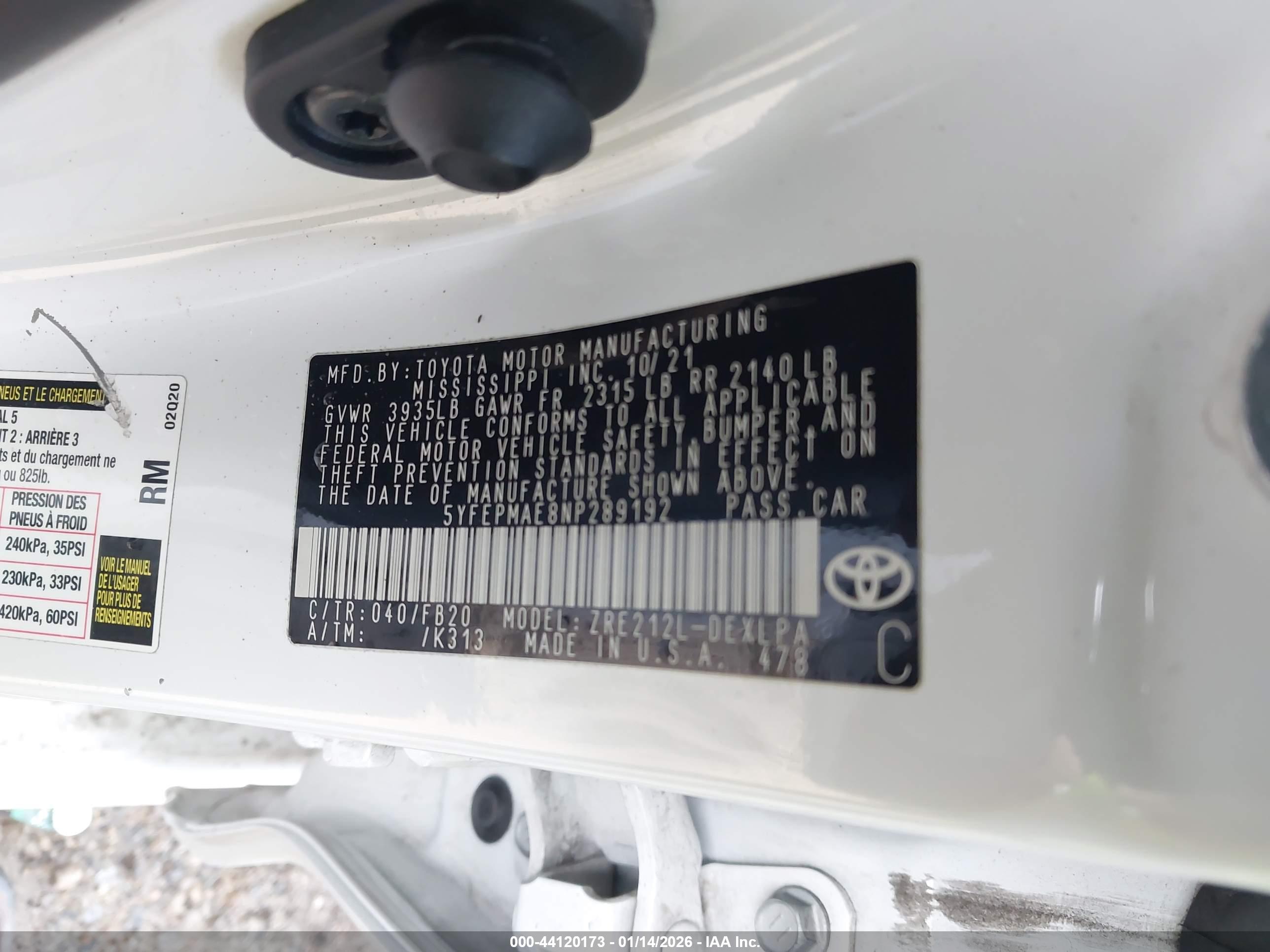 TOYOTA COROLLA image 9