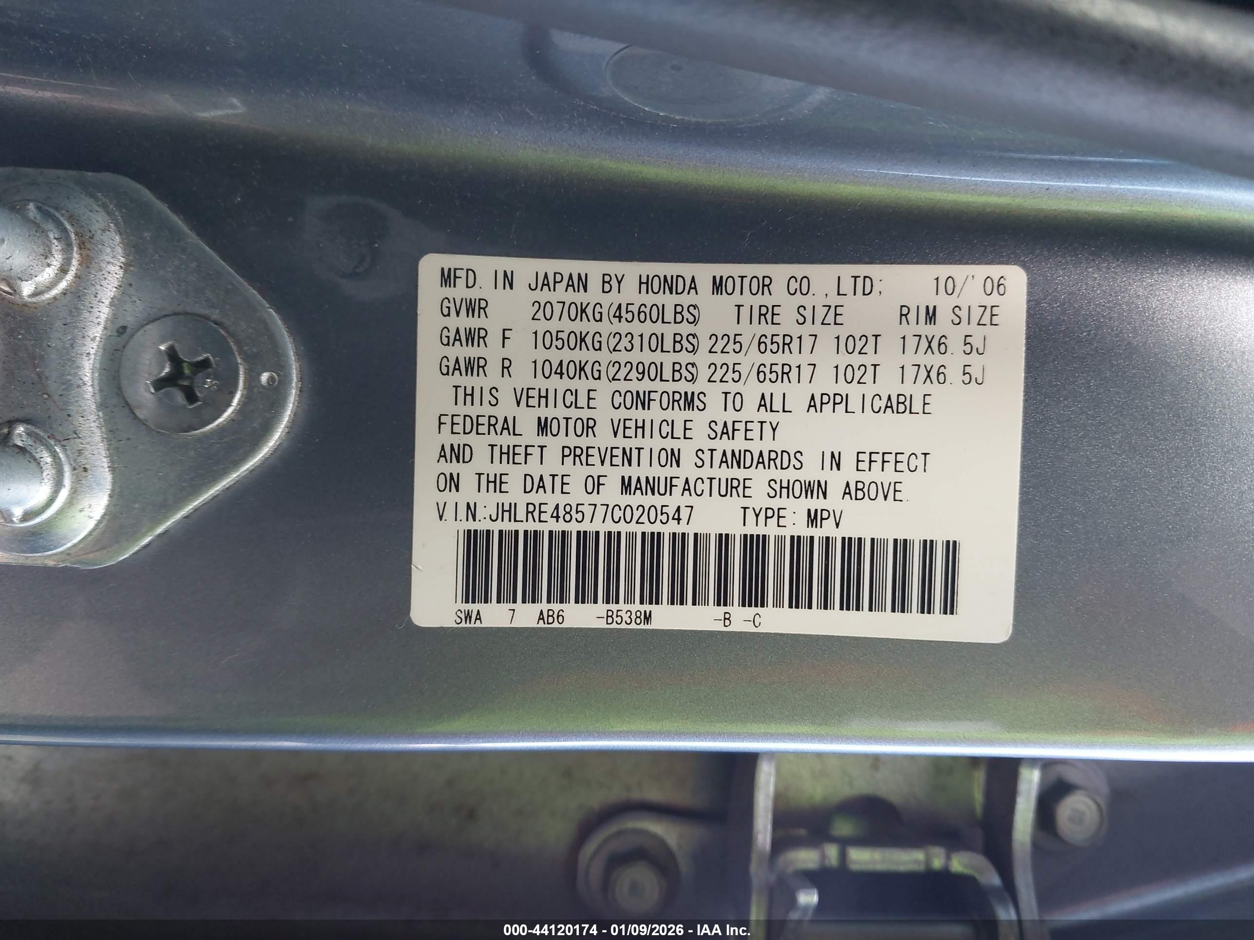 HONDA CR-V image 9