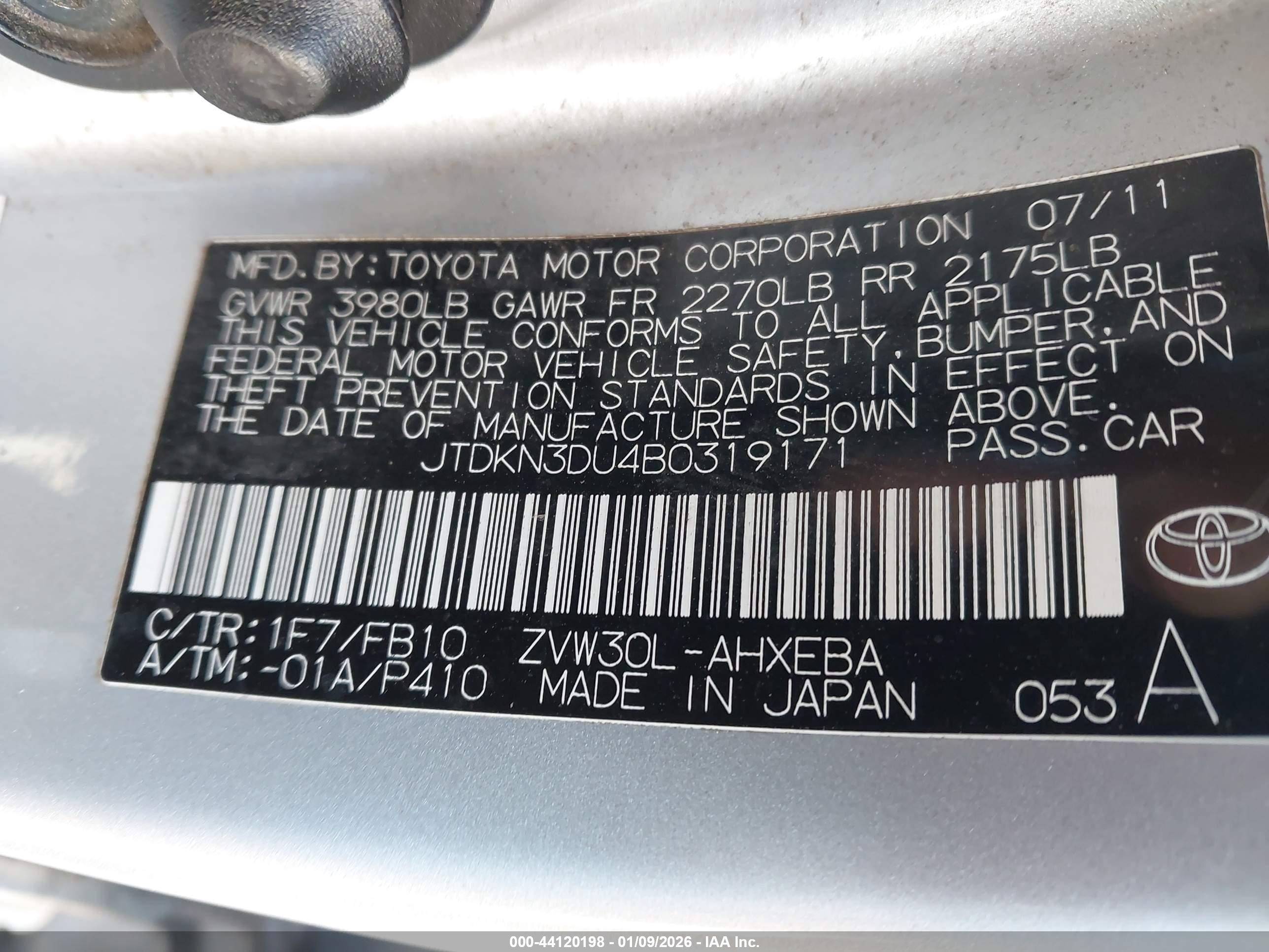 TOYOTA PRIUS image 9