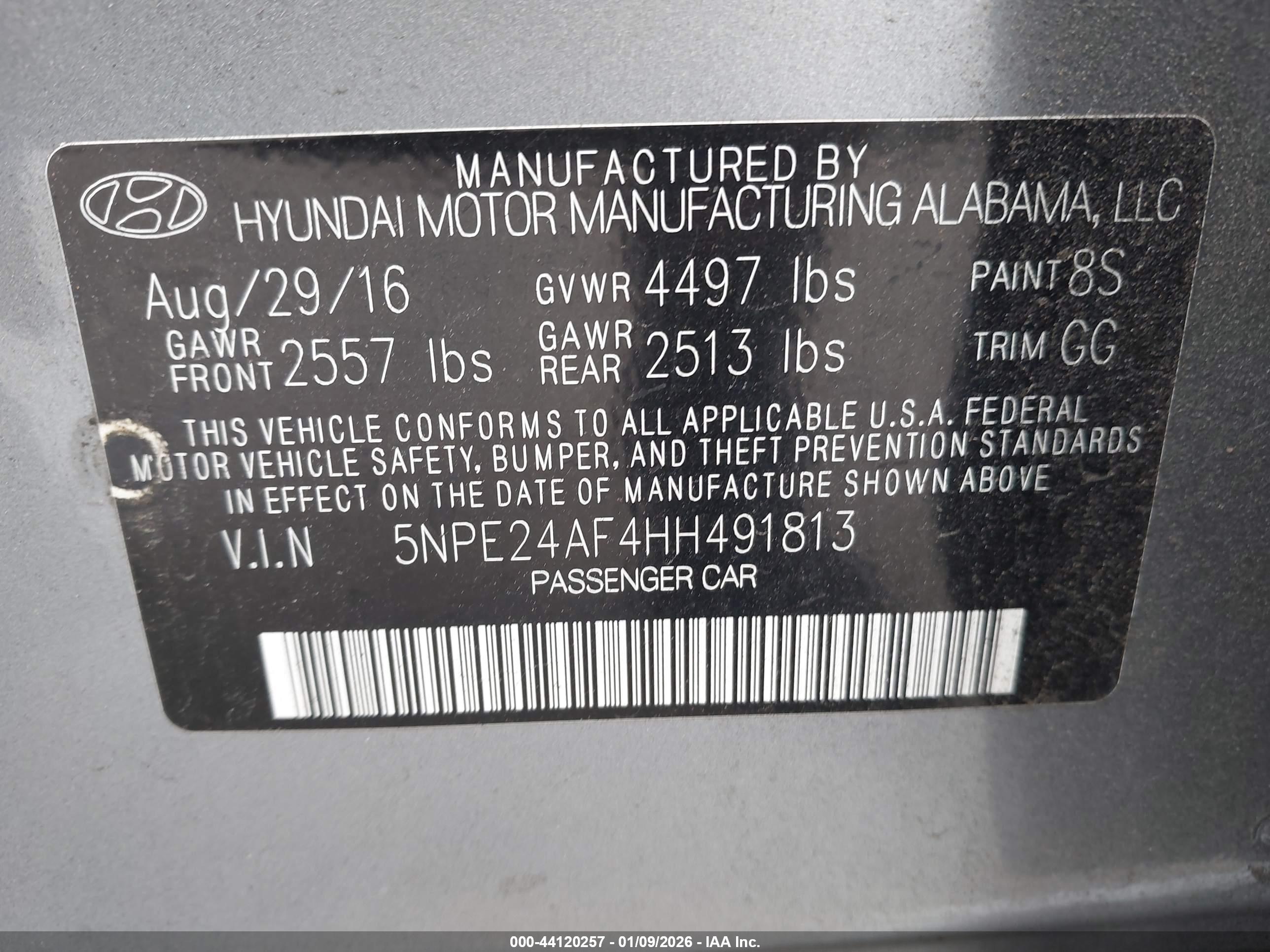 HYUNDAI SONATA image 9