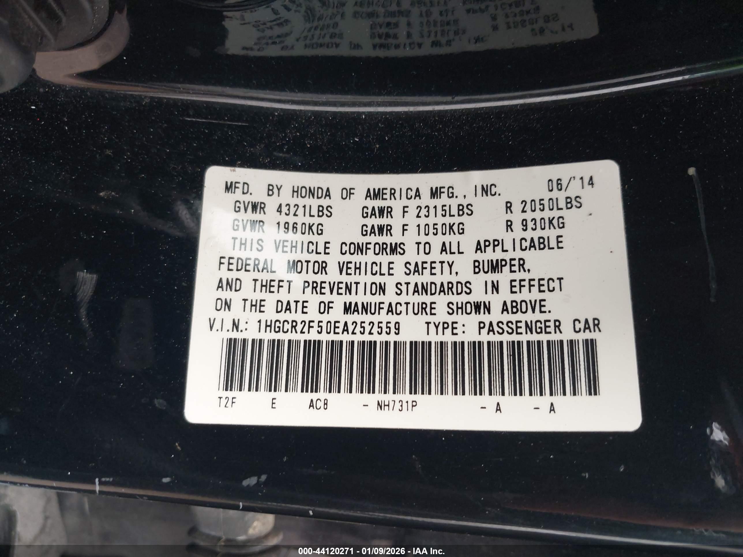 HONDA ACCORD image 9