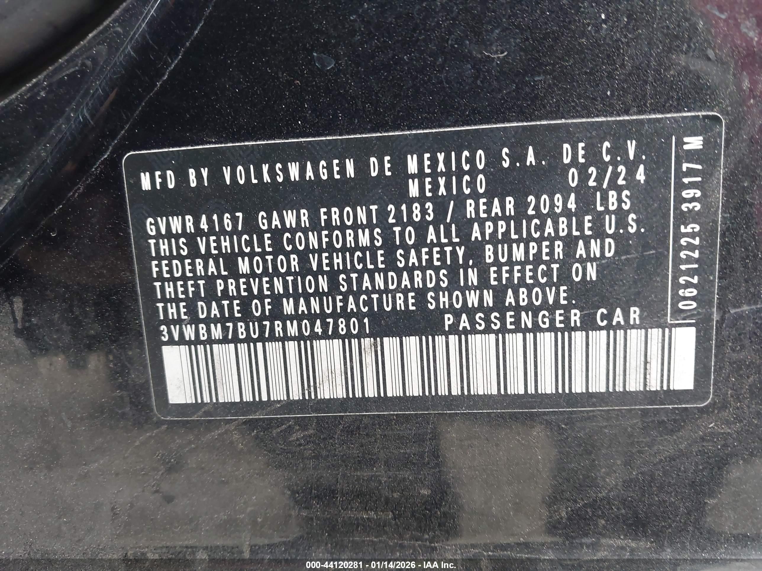 VOLKSWAGEN JETTA image 9