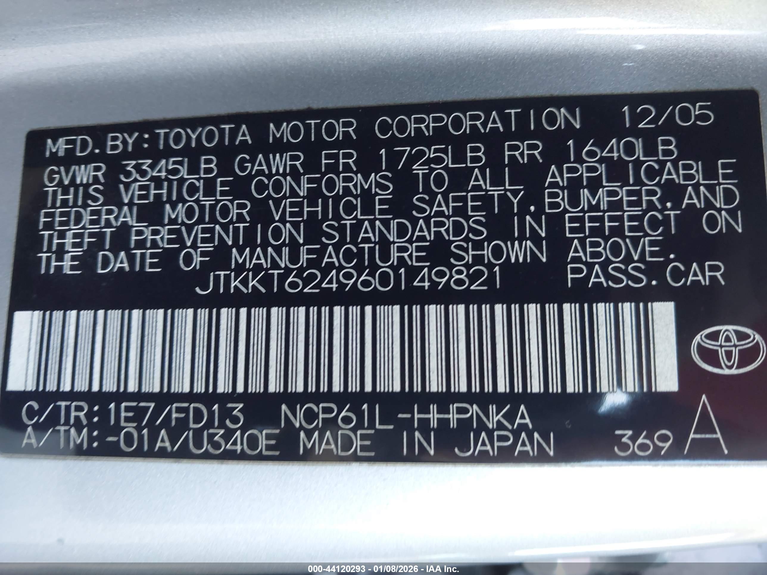 SCION XA image 9