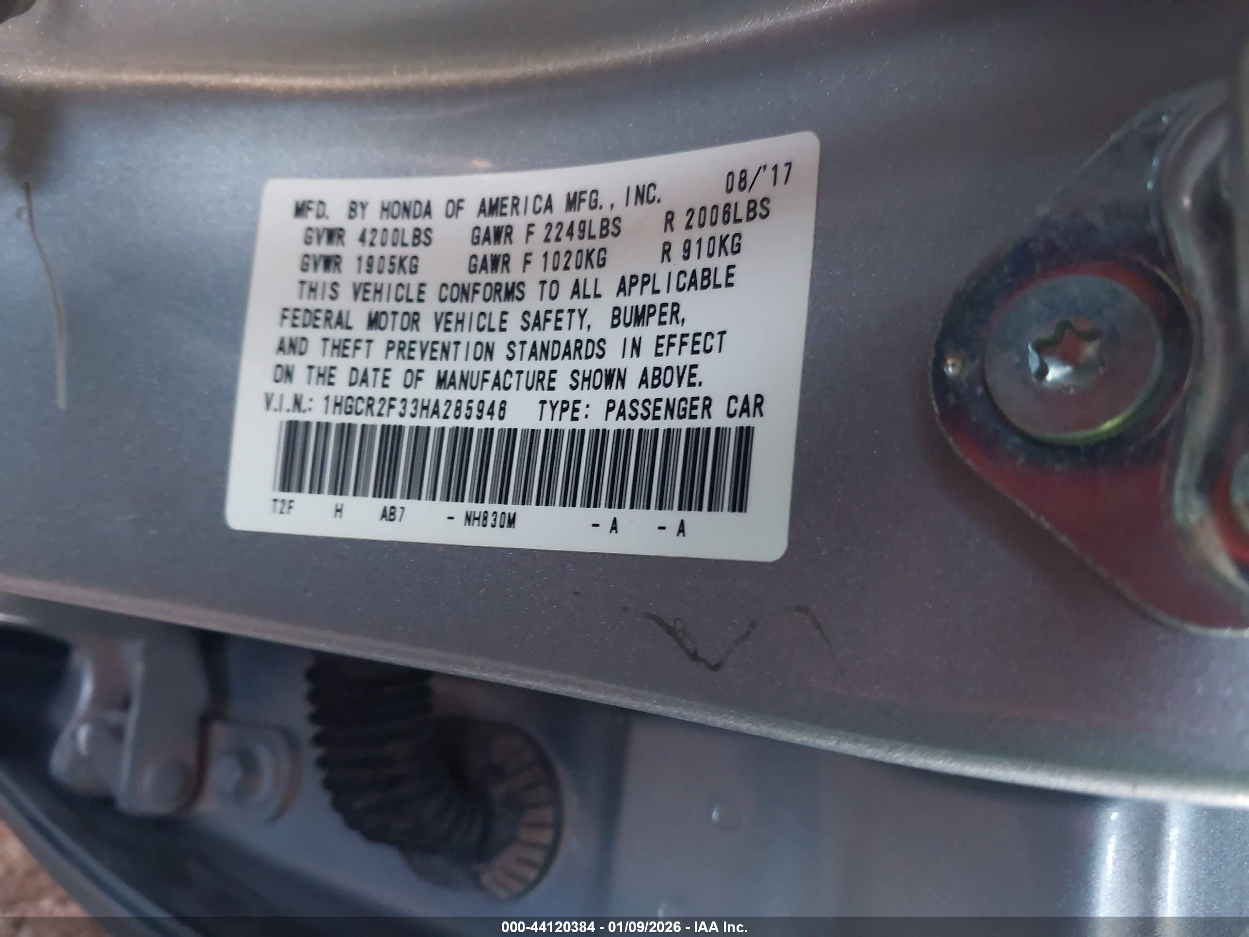 HONDA ACCORD image 9