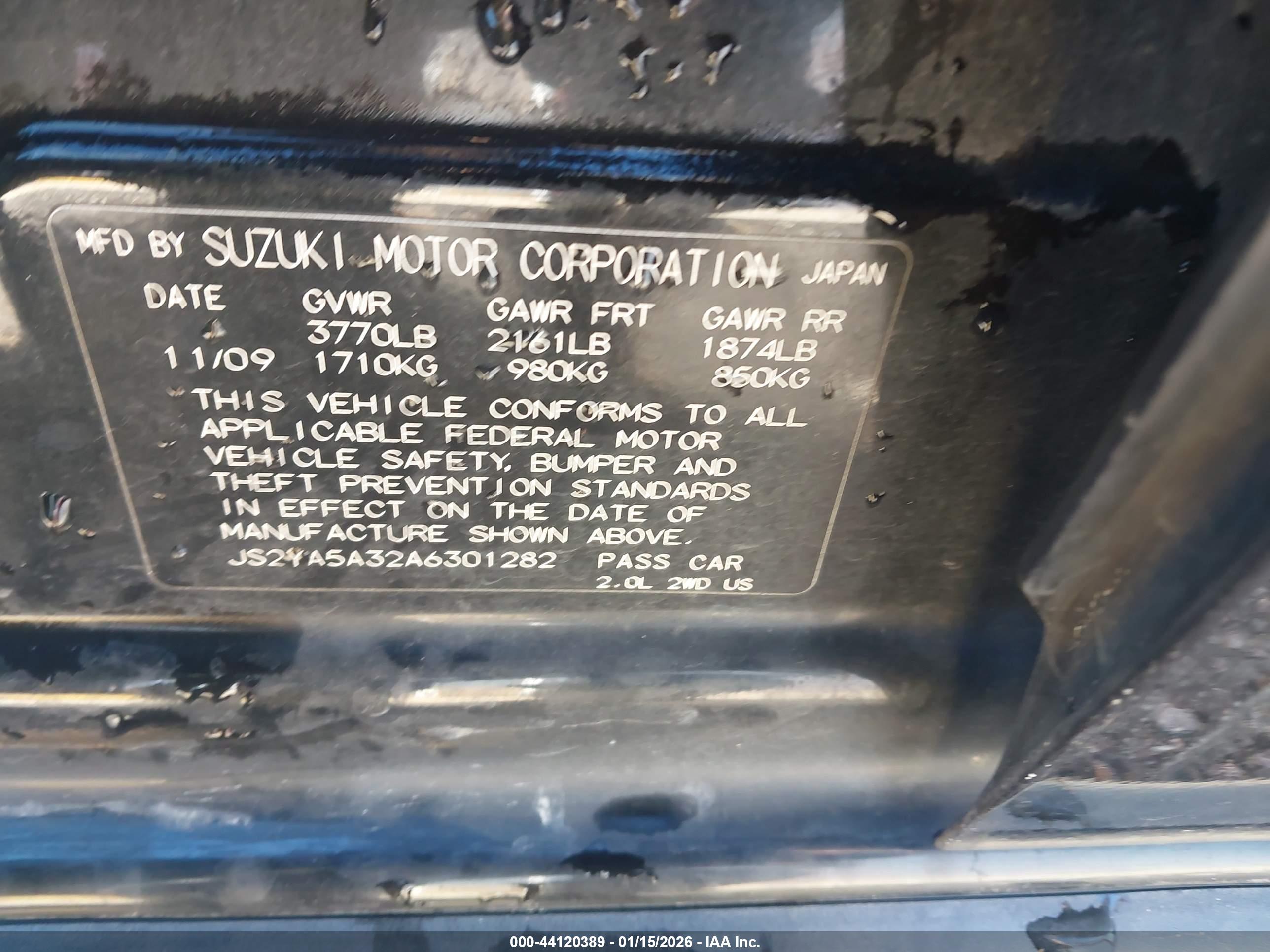 SUZUKI SX4 image 9
