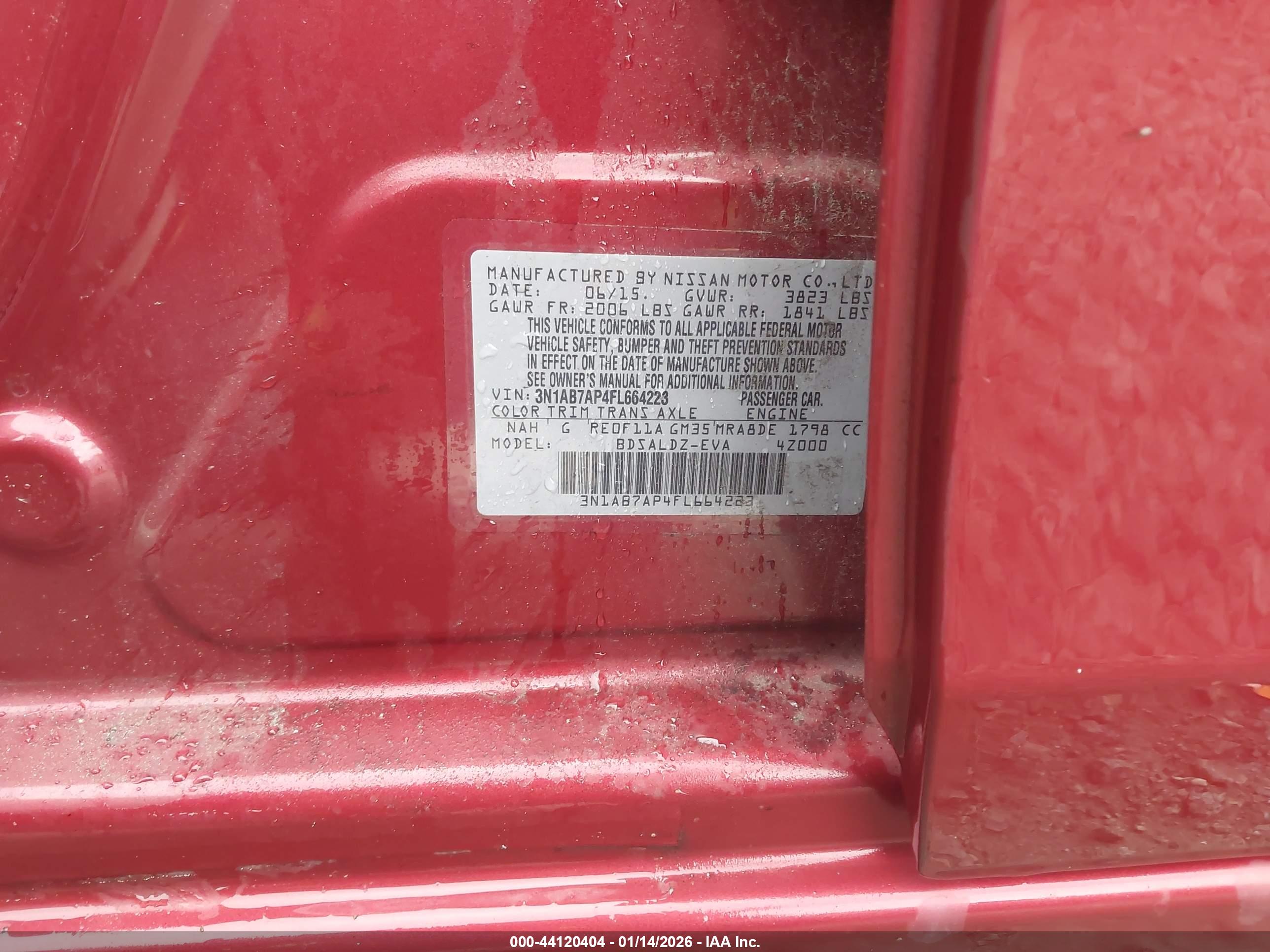 NISSAN SENTRA image 9
